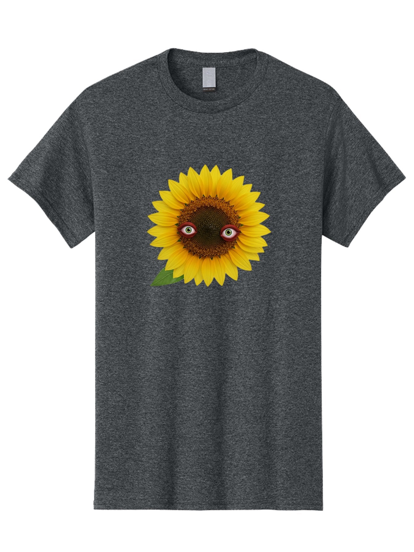 Sunflower-With-Eyes-3 Men'S Graphic Tee, 100% Cotton, Comfortable Casual Summer Wear, Machine Washable, Vintage Camera, Old Camera, Antique Camera, Black Camera, Classic Photography, Photography Equipment, Nostalgic Device, Film Camera, Bag043 8