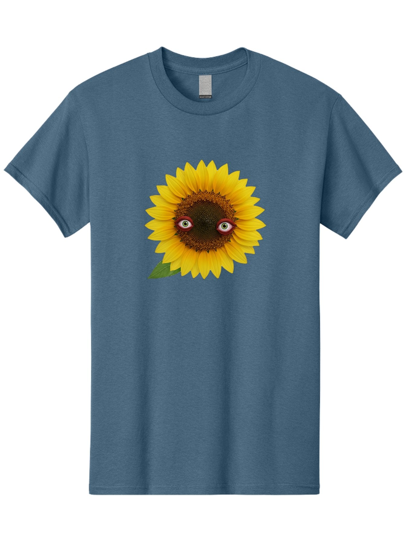 Sunflower-With-Eyes-3 Men'S Graphic Tee, 100% Cotton, Comfortable Casual Summer Wear, Machine Washable, Vintage Camera, Old Camera, Antique Camera, Black Camera, Classic Photography, Photography Equipment, Nostalgic Device, Film Camera, Bag043 9