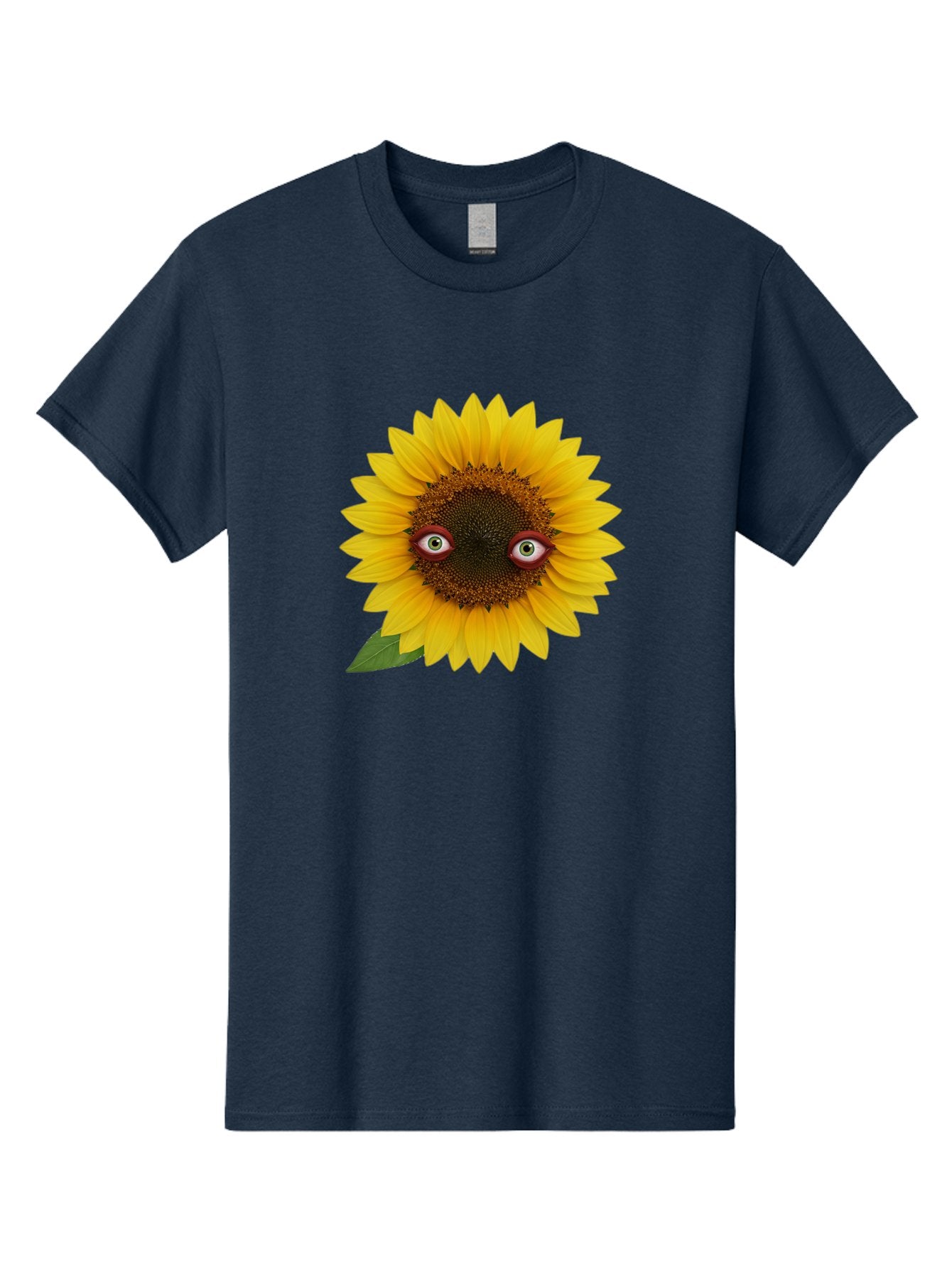 Sunflower-With-Eyes-3 Men'S Graphic Tee, 100% Cotton, Comfortable Casual Summer Wear, Machine Washable, Vintage Camera, Old Camera, Antique Camera, Black Camera, Classic Photography, Photography Equipment, Nostalgic Device, Film Camera, Bag043 11