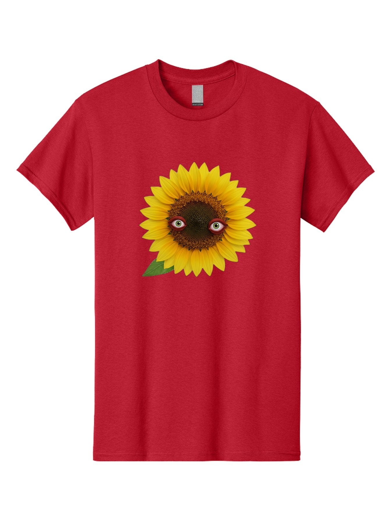 Sunflower-With-Eyes-3 Men'S Graphic Tee, 100% Cotton, Comfortable Casual Summer Wear, Machine Washable, Vintage Camera, Old Camera, Antique Camera, Black Camera, Classic Photography, Photography Equipment, Nostalgic Device, Film Camera, Bag043 6