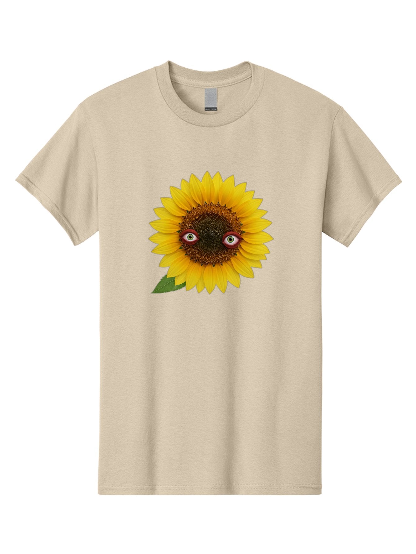 Sunflower-With-Eyes-3 Men'S Graphic Tee, 100% Cotton, Comfortable Casual Summer Wear, Machine Washable, Vintage Camera, Old Camera, Antique Camera, Black Camera, Classic Photography, Photography Equipment, Nostalgic Device, Film Camera, Bag043 15