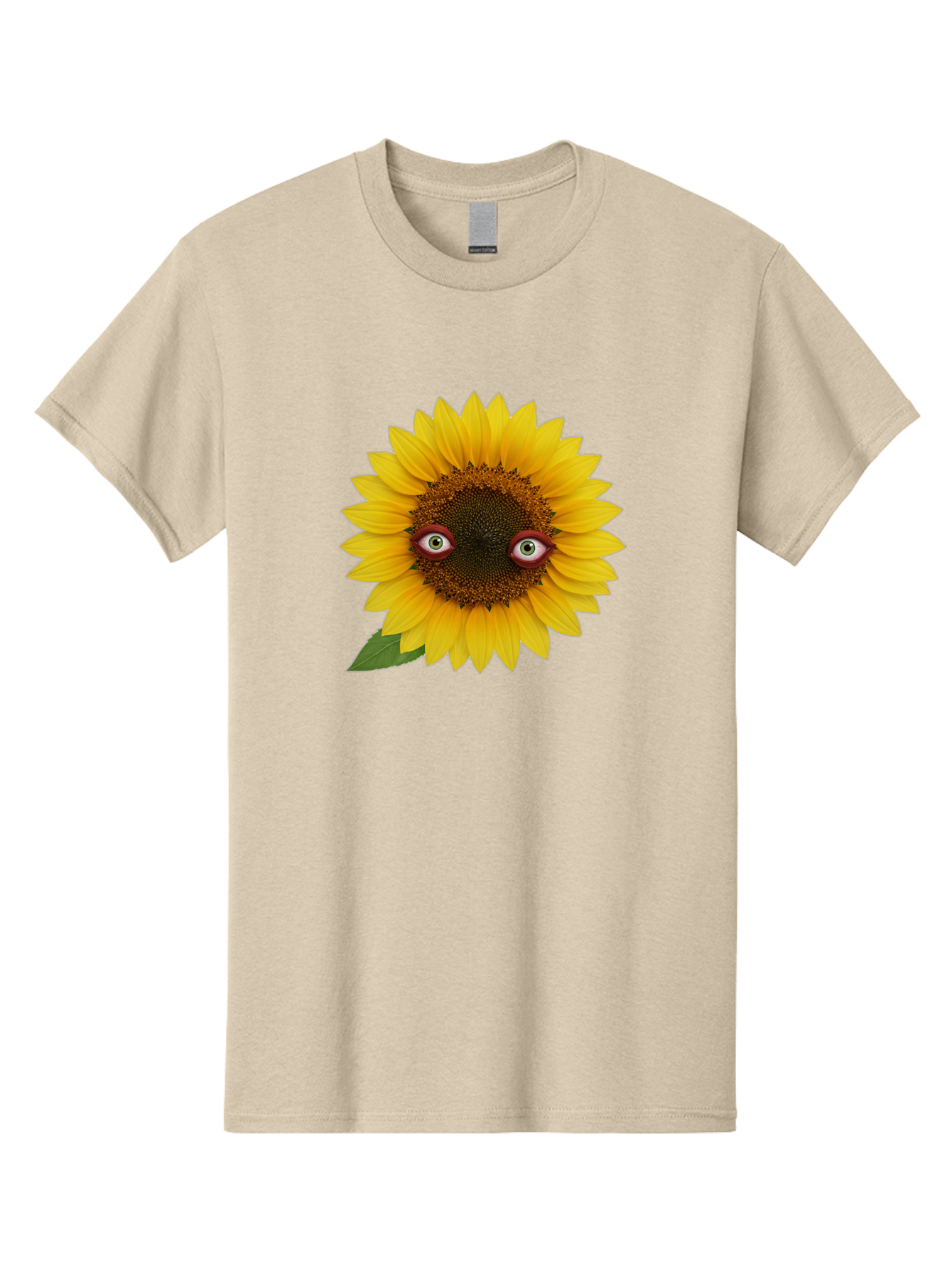Sunflower-With-Eyes-3 Men'S Graphic Tee, 100% Cotton, Comfortable Casual Summer Wear, Machine Washable, Vintage Camera, Old Camera, Antique Camera, Black Camera, Classic Photography, Photography Equipment, Nostalgic Device, Film Camera, Bag043
