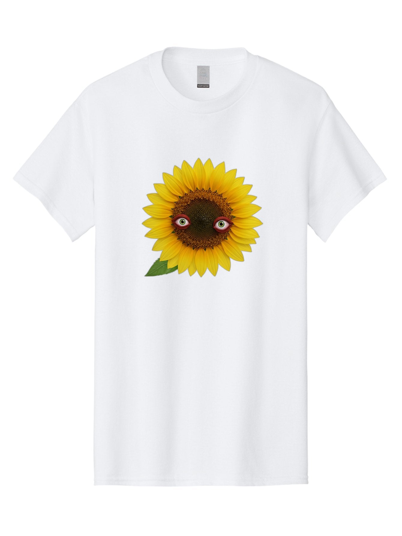 Sunflower-With-Eyes-3 Men'S Graphic Tee, 100% Cotton, Comfortable Casual Summer Wear, Machine Washable, Vintage Camera, Old Camera, Antique Camera, Black Camera, Classic Photography, Photography Equipment, Nostalgic Device, Film Camera, Bag043 3