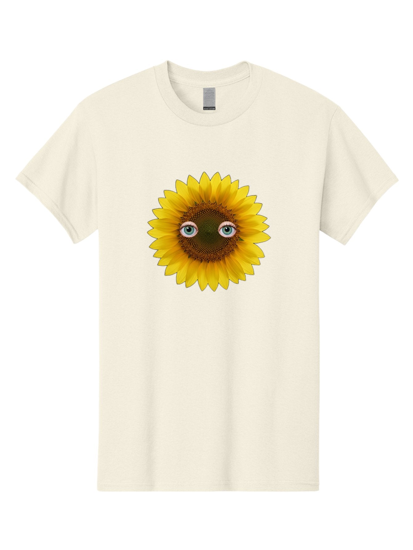 Sunflower-With-Eyes-4 Men'S Graphic Tee, 100% Cotton, Comfortable Casual Summer Wear, Machine Washable, Vintage Camera, Old Camera, Antique Camera, Black Camera, Classic Photography, Photography Equipment, Nostalgic Device, Film Camera, Bag044 4