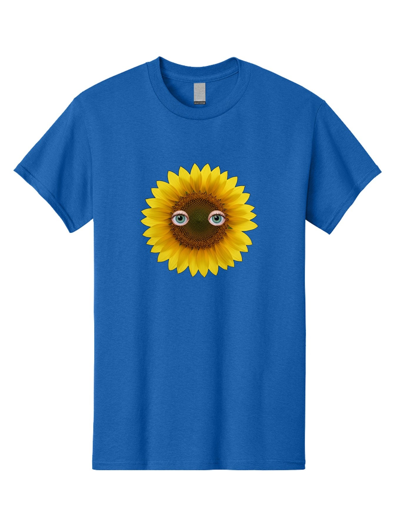 Sunflower-With-Eyes-4 Men'S Graphic Tee, 100% Cotton, Comfortable Casual Summer Wear, Machine Washable, Vintage Camera, Old Camera, Antique Camera, Black Camera, Classic Photography, Photography Equipment, Nostalgic Device, Film Camera, Bag044 12