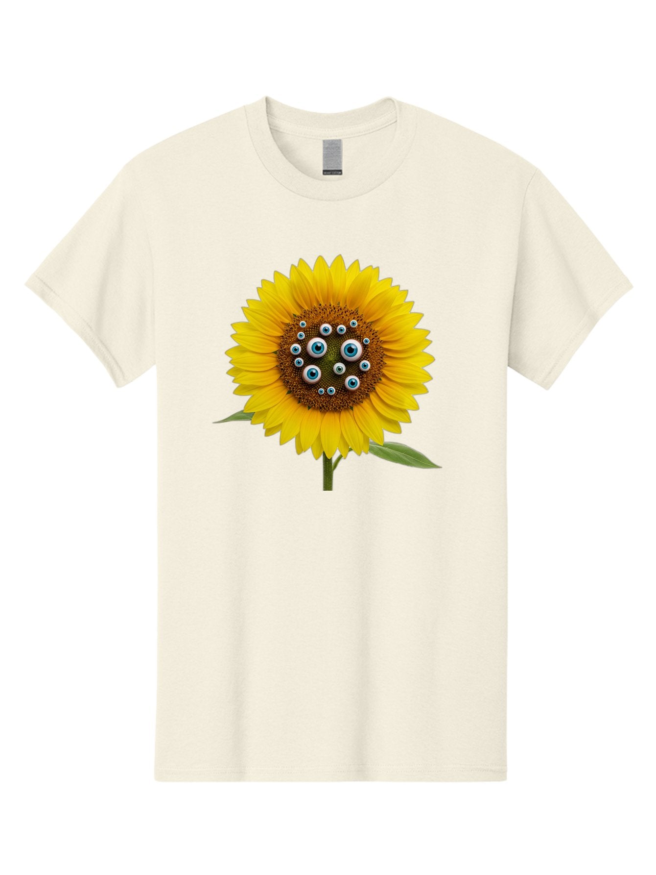 Sunflower-With-Eyes-5 Men'S Graphic Tee, 100% Cotton, Comfortable Casual Summer Wear, Machine Washable, Vintage Camera, Old Camera, Antique Camera, Black Camera, Classic Photography, Photography Equipment, Nostalgic Device, Film Camera, Bag045 7