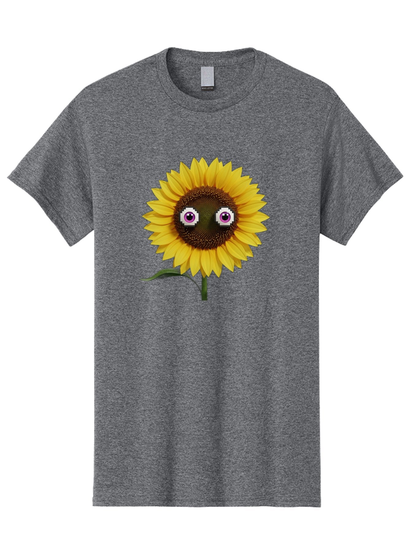 Sunflower-With-Eyes Men'S Graphic Tee, 100% Cotton, Comfortable Casual Summer Wear, Machine Washable, Vintage Camera, Old Camera, Antique Camera, Black Camera, Classic Photography, Photography Equipment, Nostalgic Device, Film Camera, Bag046 12