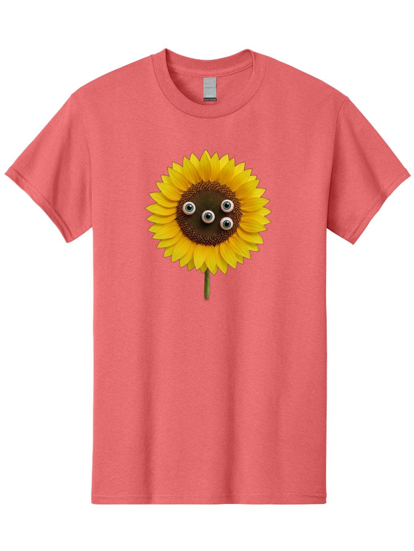 Sunflower-With-Googly-Eyes Men'S Graphic Tee, 100% Cotton, Comfortable Casual Summer Wear, Machine Washable, Vintage Camera, Old Camera, Antique Camera, Black Camera, Classic Photography, Photography Equipment, Nostalgic Device, Film Camera, Bag047 13
