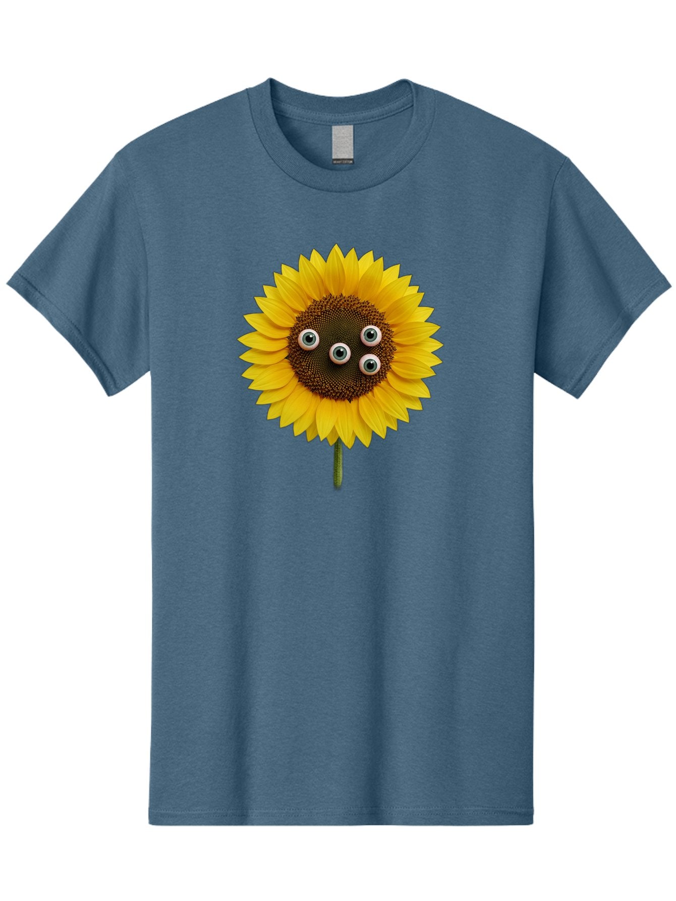 Sunflower-With-Googly-Eyes Men'S Graphic Tee, 100% Cotton, Comfortable Casual Summer Wear, Machine Washable, Vintage Camera, Old Camera, Antique Camera, Black Camera, Classic Photography, Photography Equipment, Nostalgic Device, Film Camera, Bag047 15