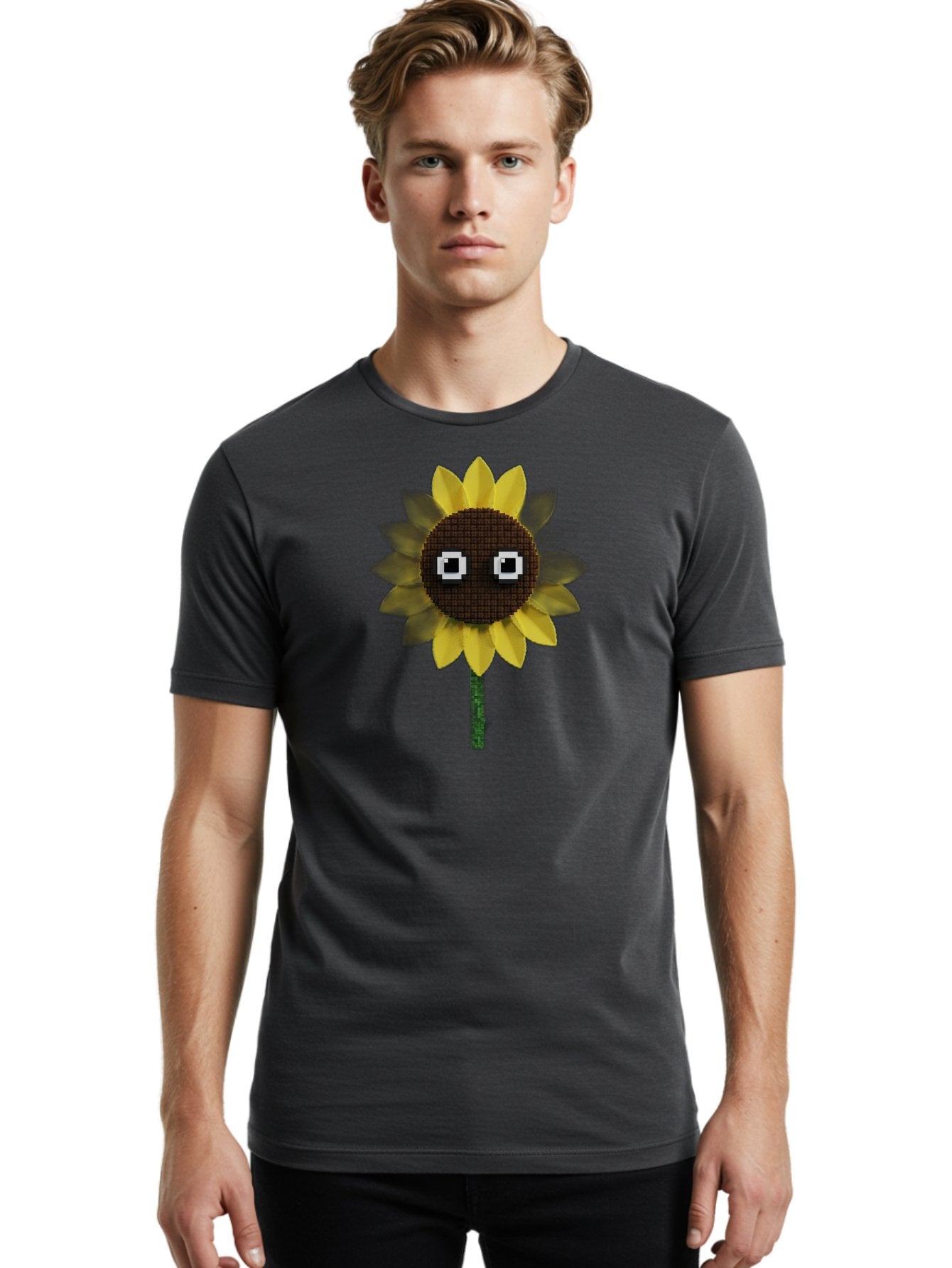 Sunflower Men'S Graphic Tee, 100% Cotton, Comfortable Casual Summer Wear, Machine Washable, Vintage Camera, Old Camera, Antique Camera, Black Camera, Classic Photography, Photography Equipment, Nostalgic Device, Film Camera, Camera Art Bag048 19
