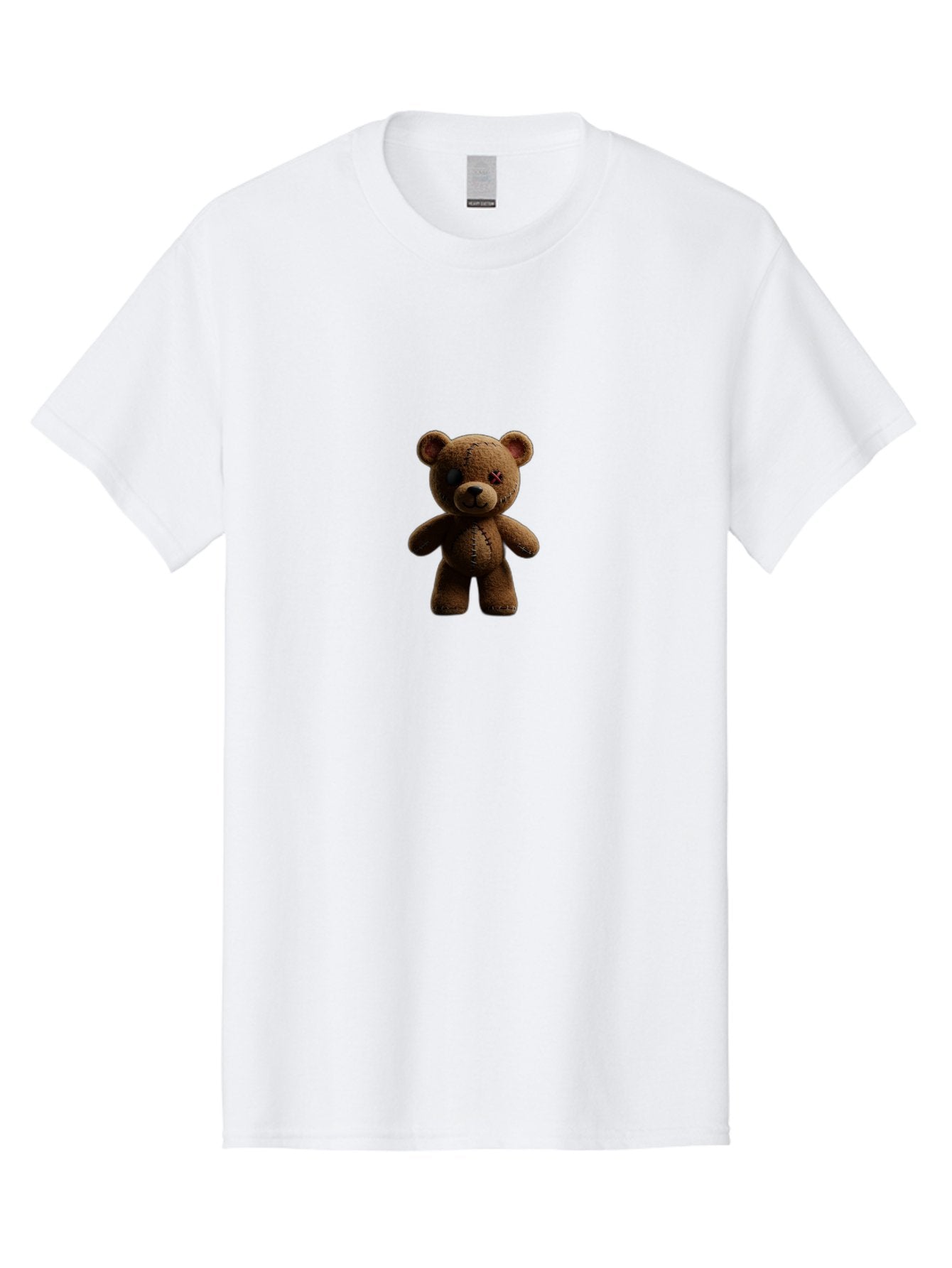 Teddy-Bear-1 Men'S Graphic Tee, 100% Cotton, Comfortable Casual Summer Wear, Machine Washable, Vintage Camera, Old Camera, Antique Camera, Black Camera, Classic Photography, Photography Equipment, Nostalgic Device, Film Camera, Camera Art Bag053 5