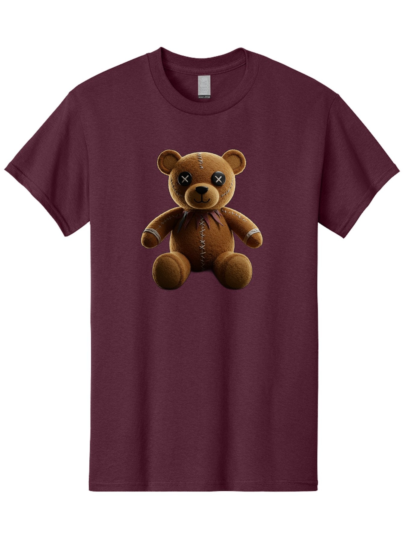 Teddy-Bear-With-Crossed-Eyes Men'S Graphic Tee, 100% Cotton, Comfortable Casual Summer Wear, Machine Washable, Vintage Camera, Old Camera, Antique Camera, Black Camera, Classic Photography, Photography Equipment, Nostalgic Device, Film Camera, Bag055 10