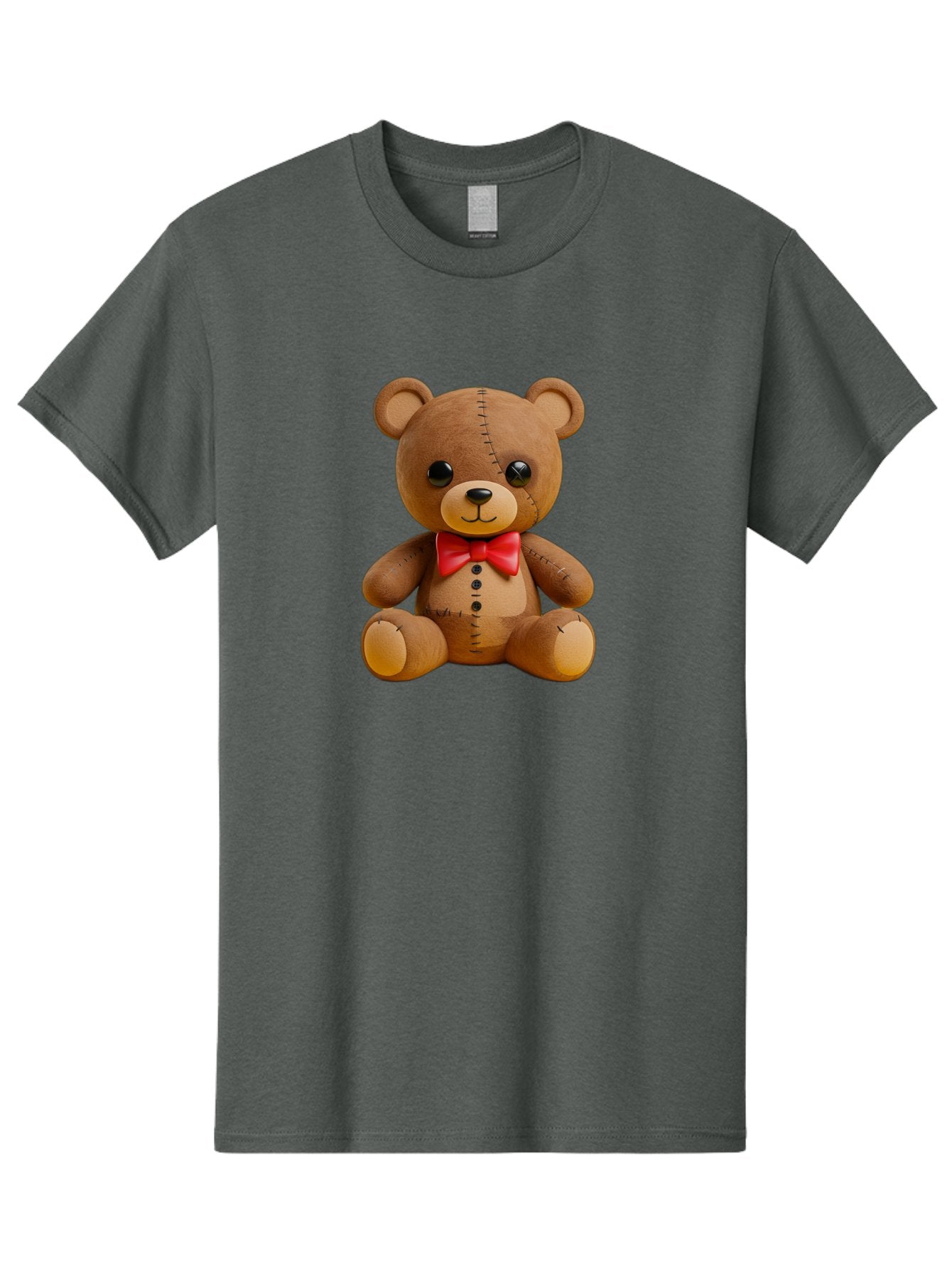 Teddy-Bear Men'S Graphic Tee, 100% Cotton, Comfortable Casual Summer Wear, Machine Washable, Vintage Camera, Old Camera, Antique Camera, Black Camera, Classic Photography, Photography Equipment, Nostalgic Device, Film Camera, Camera Art Bag060 5