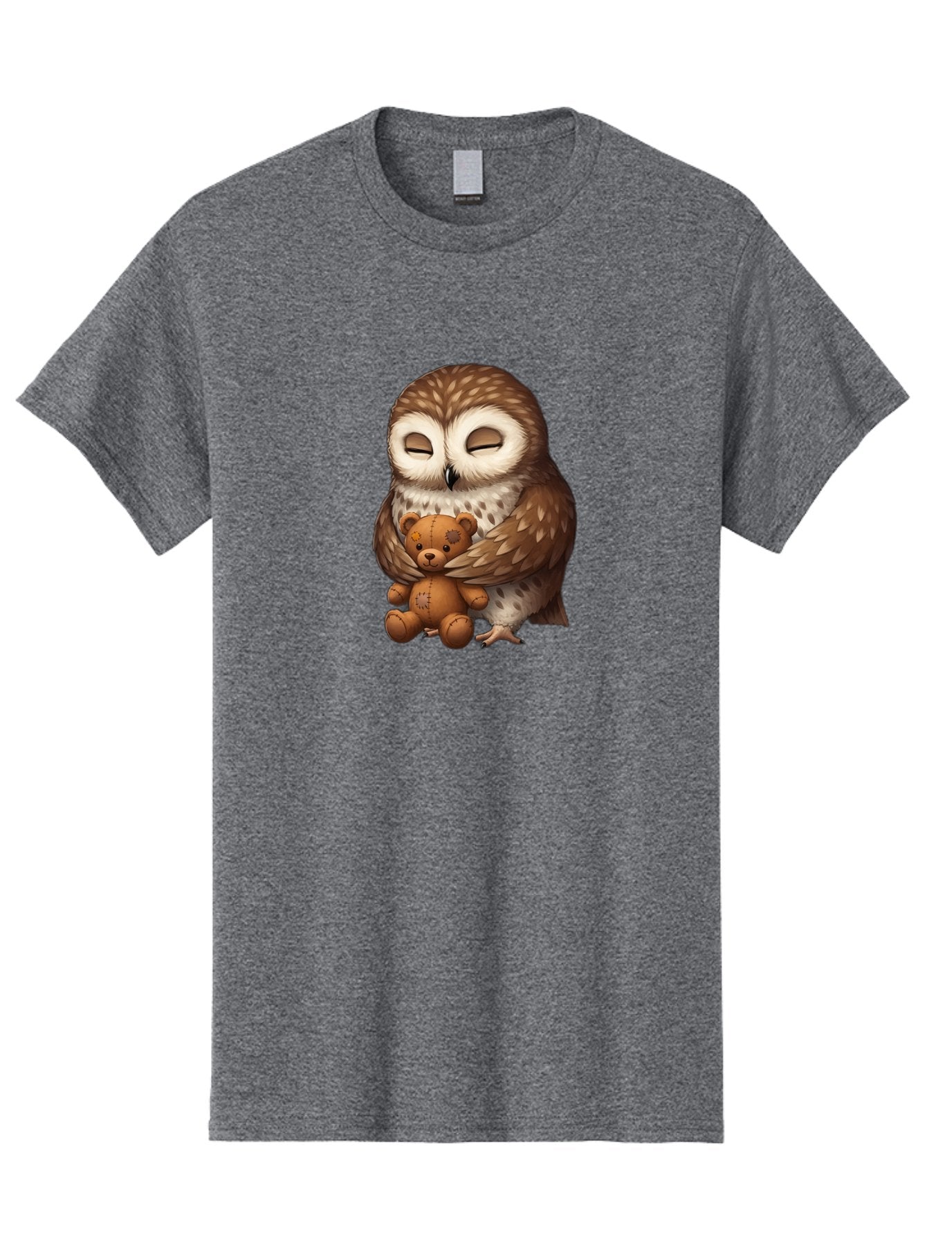 Teddy-Owl-1 Men'S Graphic Tee, 100% Cotton, Comfortable Casual Summer Wear, Machine Washable, Vintage Camera, Old Camera, Antique Camera, Black Camera, Classic Photography, Photography Equipment, Nostalgic Device, Film Camera, Camera Art Bag061 8
