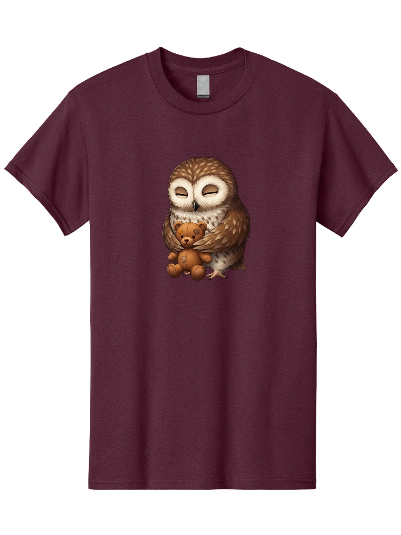 Teddy-Owl-1 Men'S Graphic Tee, 100% Cotton, Comfortable Casual Summer Wear, Machine Washable, Vintage Camera, Old Camera, Antique Camera, Black Camera, Classic Photography, Photography Equipment, Nostalgic Device, Film Camera, Camera Art Bag061 12