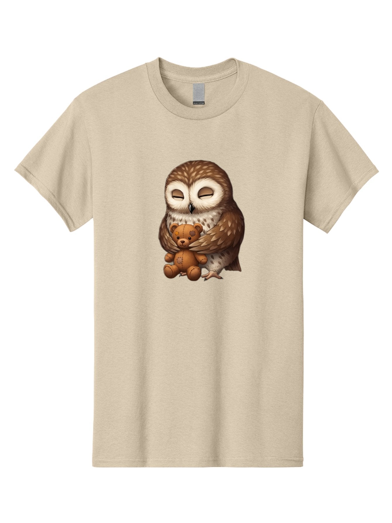 Teddy-Owl-1 Men'S Graphic Tee, 100% Cotton, Comfortable Casual Summer Wear, Machine Washable, Vintage Camera, Old Camera, Antique Camera, Black Camera, Classic Photography, Photography Equipment, Nostalgic Device, Film Camera, Camera Art Bag061