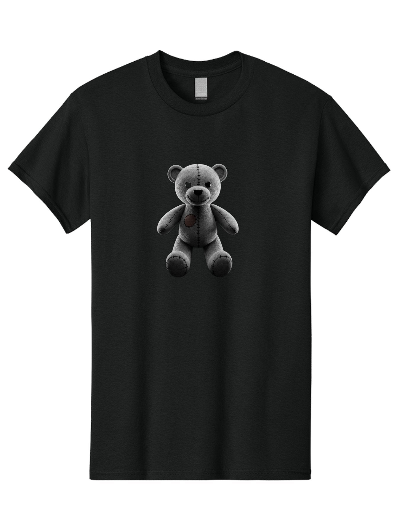 Teddy-Voodoo-1 Men'S Graphic Tee, 100% Cotton, Comfortable Casual Summer Wear, Machine Washable, Vintage Camera, Old Camera, Antique Camera, Black Camera, Classic Photography, Photography Equipment, Nostalgic Device, Film Camera, Camera Art Bag063 4