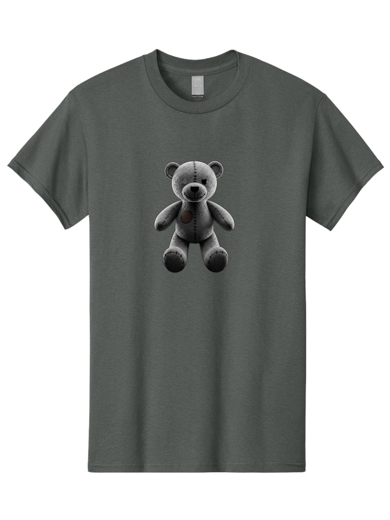 Teddy-Voodoo-1 Men'S Graphic Tee, 100% Cotton, Comfortable Casual Summer Wear, Machine Washable, Vintage Camera, Old Camera, Antique Camera, Black Camera, Classic Photography, Photography Equipment, Nostalgic Device, Film Camera, Camera Art Bag063 5