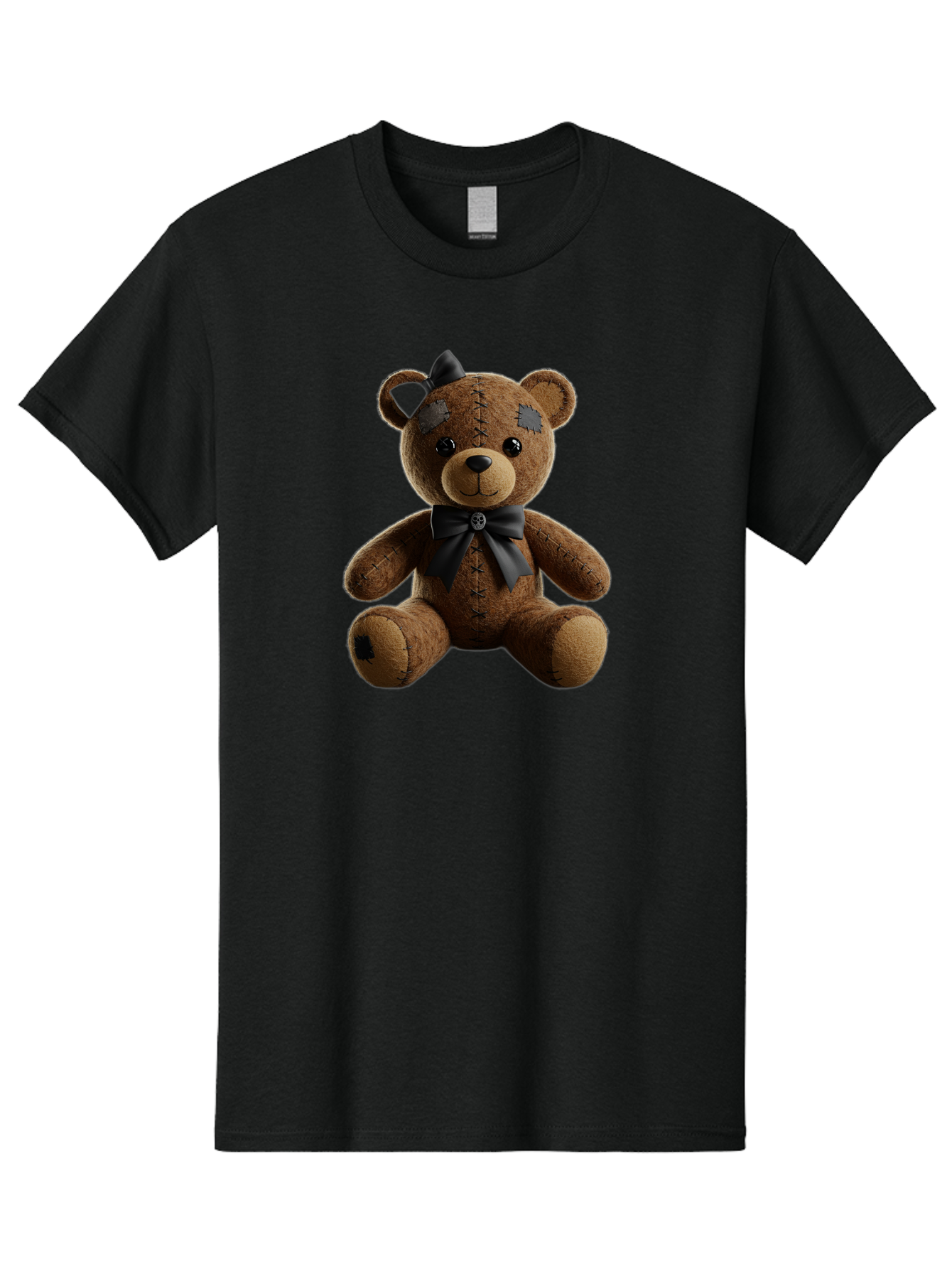 Torn-Teddy Men'S Graphic Tee, 100% Cotton, Comfortable Casual Summer Wear, Machine Washable, Vintage Camera, Old Camera, Antique Camera, Black Camera, Classic Photography, Photography Equipment, Nostalgic Device, Film Camera, Camera Art Bag067 6