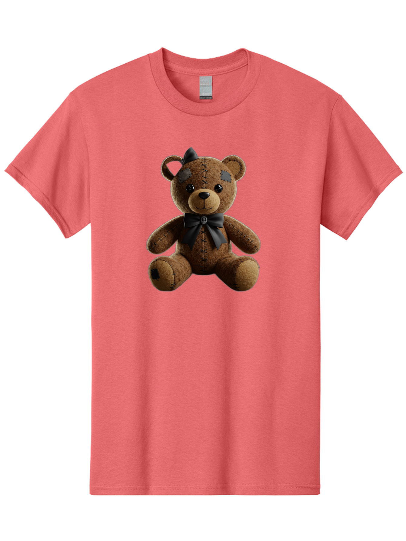 Torn-Teddy Men'S Graphic Tee, 100% Cotton, Comfortable Casual Summer Wear, Machine Washable, Vintage Camera, Old Camera, Antique Camera, Black Camera, Classic Photography, Photography Equipment, Nostalgic Device, Film Camera, Camera Art Bag067 15