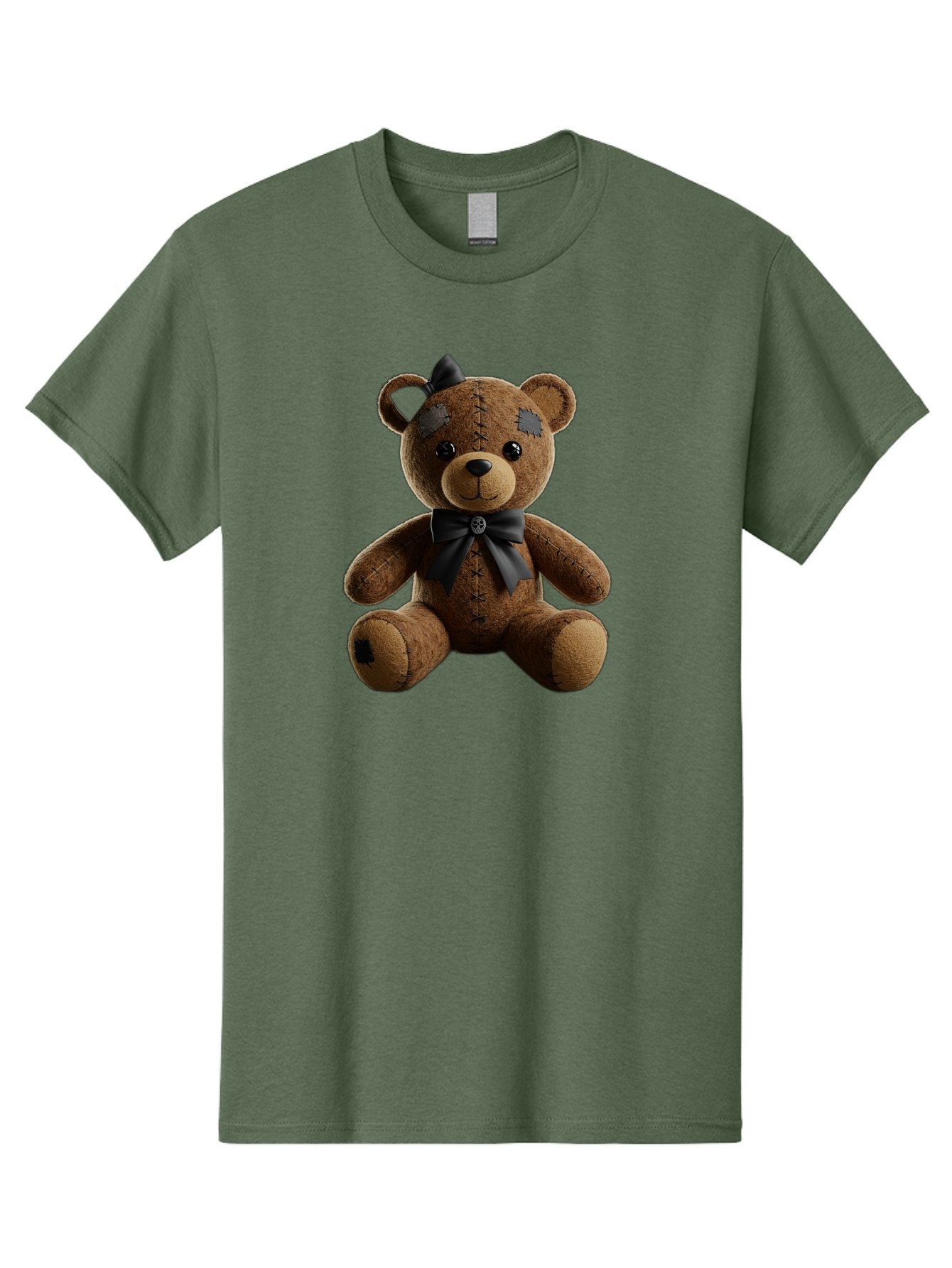 Torn-Teddy Men'S Graphic Tee, 100% Cotton, Comfortable Casual Summer Wear, Machine Washable, Vintage Camera, Old Camera, Antique Camera, Black Camera, Classic Photography, Photography Equipment, Nostalgic Device, Film Camera, Camera Art Bag067 9