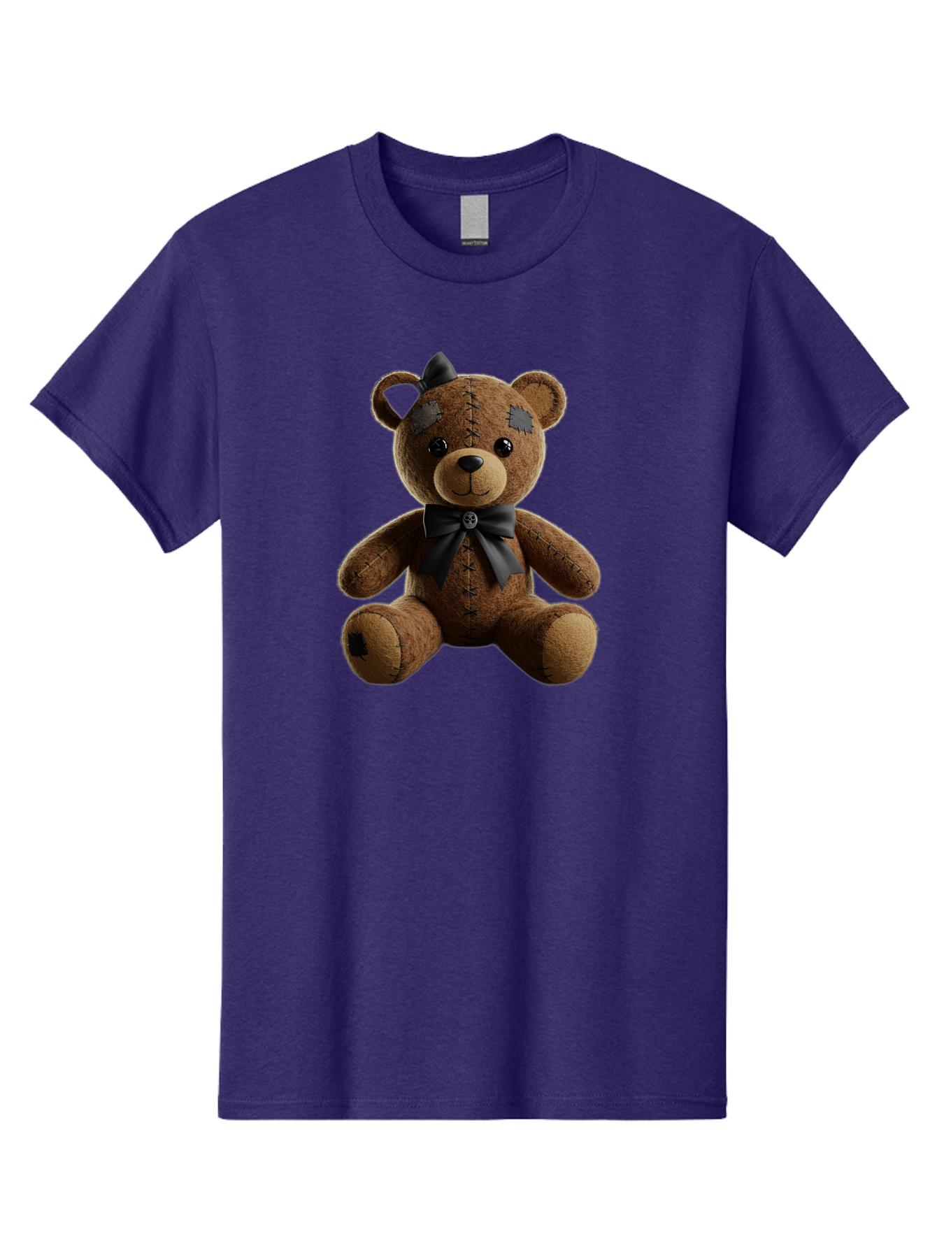 Torn-Teddy Men'S Graphic Tee, 100% Cotton, Comfortable Casual Summer Wear, Machine Washable, Vintage Camera, Old Camera, Antique Camera, Black Camera, Classic Photography, Photography Equipment, Nostalgic Device, Film Camera, Camera Art Bag067 9