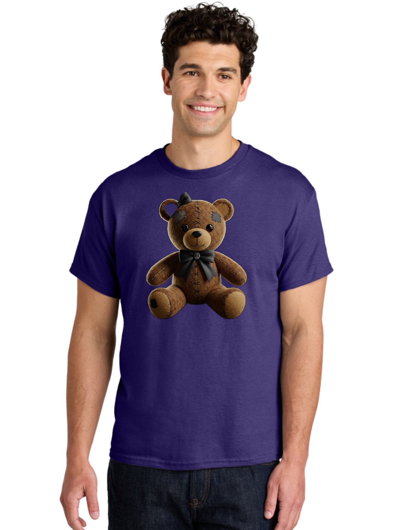 Torn-Teddy Men'S Graphic Tee, 100% Cotton, Comfortable Casual Summer Wear, Machine Washable, Vintage Camera, Old Camera, Antique Camera, Black Camera, Classic Photography, Photography Equipment, Nostalgic Device, Film Camera, Camera Art Bag067 22