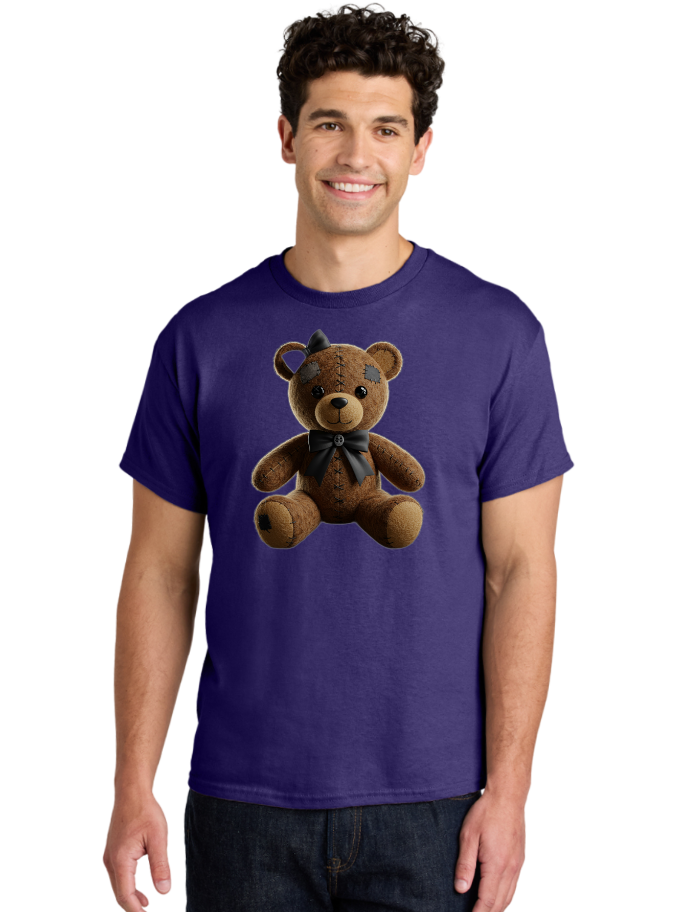 Torn-Teddy Men'S Graphic Tee, 100% Cotton, Comfortable Casual Summer Wear, Machine Washable, Vintage Camera, Old Camera, Antique Camera, Black Camera, Classic Photography, Photography Equipment, Nostalgic Device, Film Camera, Camera Art Bag067 24