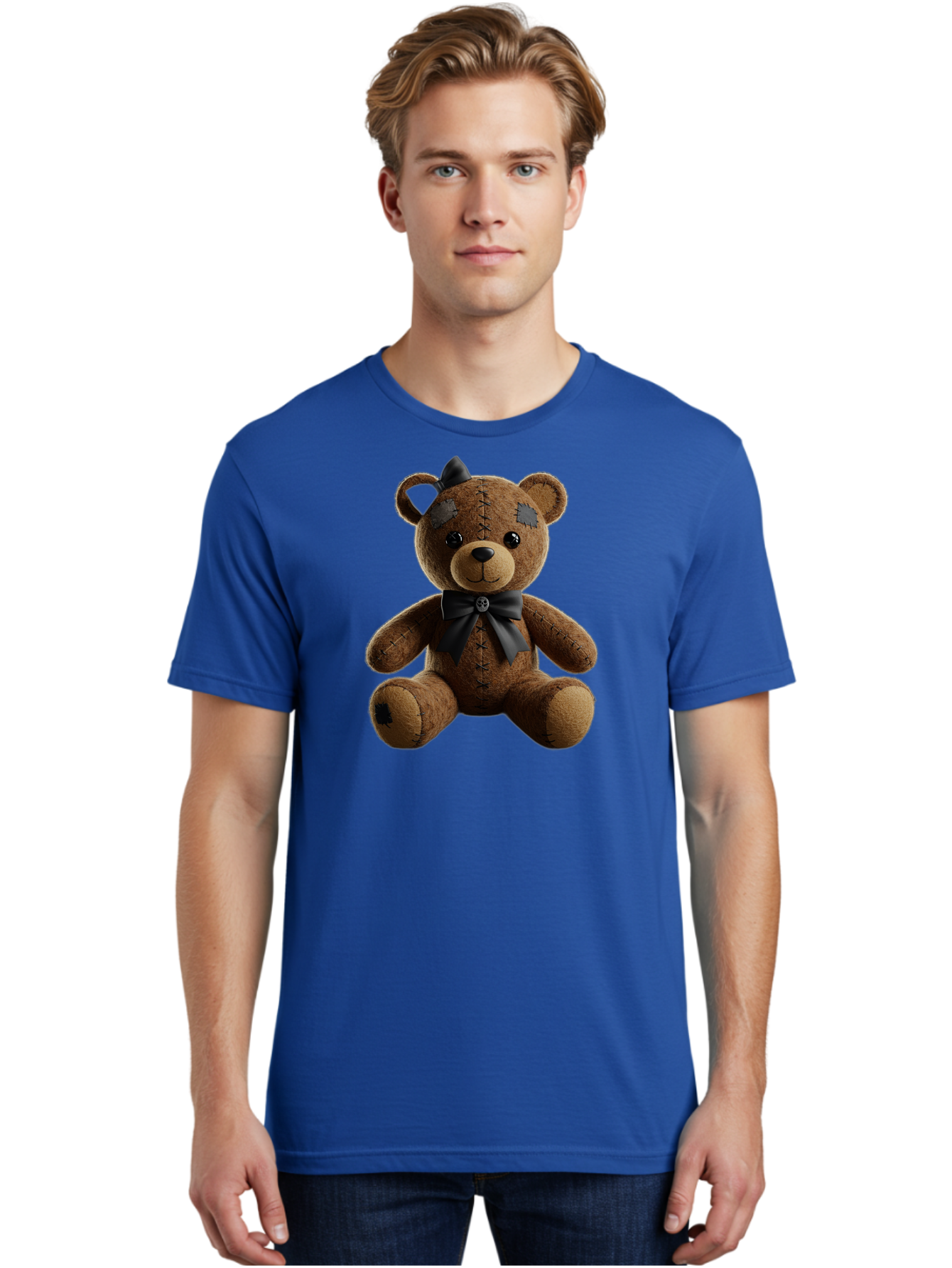 Torn-Teddy Men'S Graphic Tee, 100% Cotton, Comfortable Casual Summer Wear, Machine Washable, Vintage Camera, Old Camera, Antique Camera, Black Camera, Classic Photography, Photography Equipment, Nostalgic Device, Film Camera, Camera Art Bag067 19