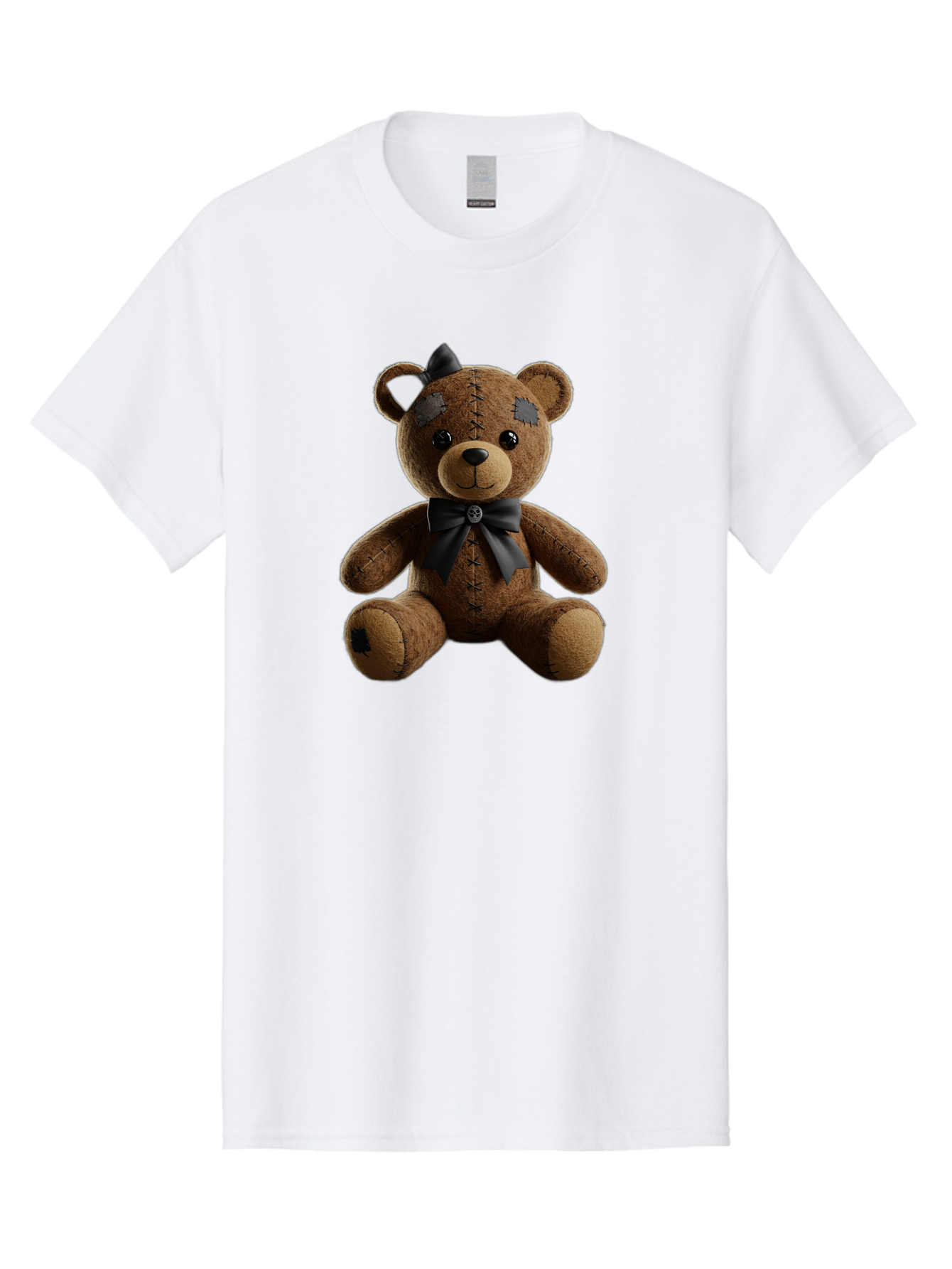 Torn-Teddy Men'S Graphic Tee, 100% Cotton, Comfortable Casual Summer Wear, Machine Washable, Vintage Camera, Old Camera, Antique Camera, Black Camera, Classic Photography, Photography Equipment, Nostalgic Device, Film Camera, Camera Art Bag067 10
