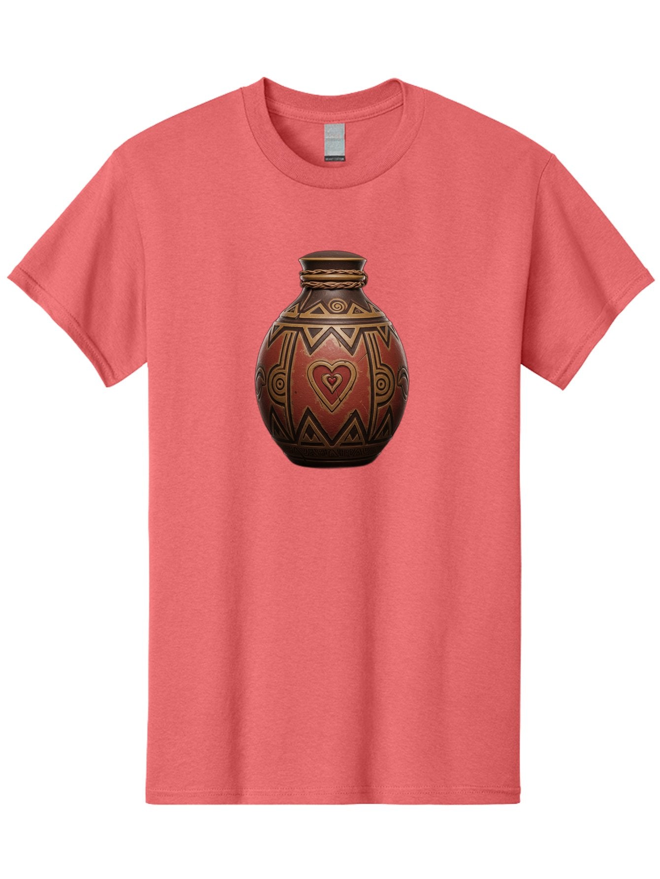 Tribal-Pottery-Vase Men'S Graphic Tee, 100% Cotton, Comfortable Casual Summer Wear, Machine Washable, Vintage Camera, Old Camera, Antique Camera, Black Camera, Classic Photography, Photography Equipment, Nostalgic Device, Film Camera, Bag068 4