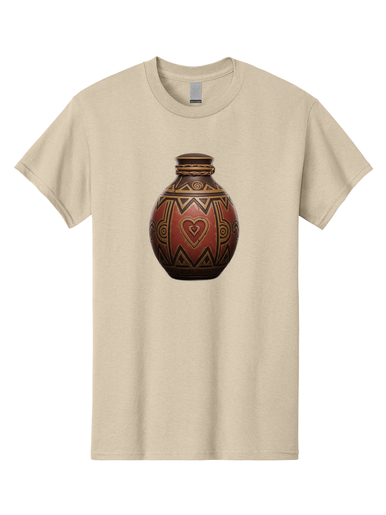 Tribal-Pottery-Vase Men'S Graphic Tee, 100% Cotton, Comfortable Casual Summer Wear, Machine Washable, Vintage Camera, Old Camera, Antique Camera, Black Camera, Classic Photography, Photography Equipment, Nostalgic Device, Film Camera, Bag068 5