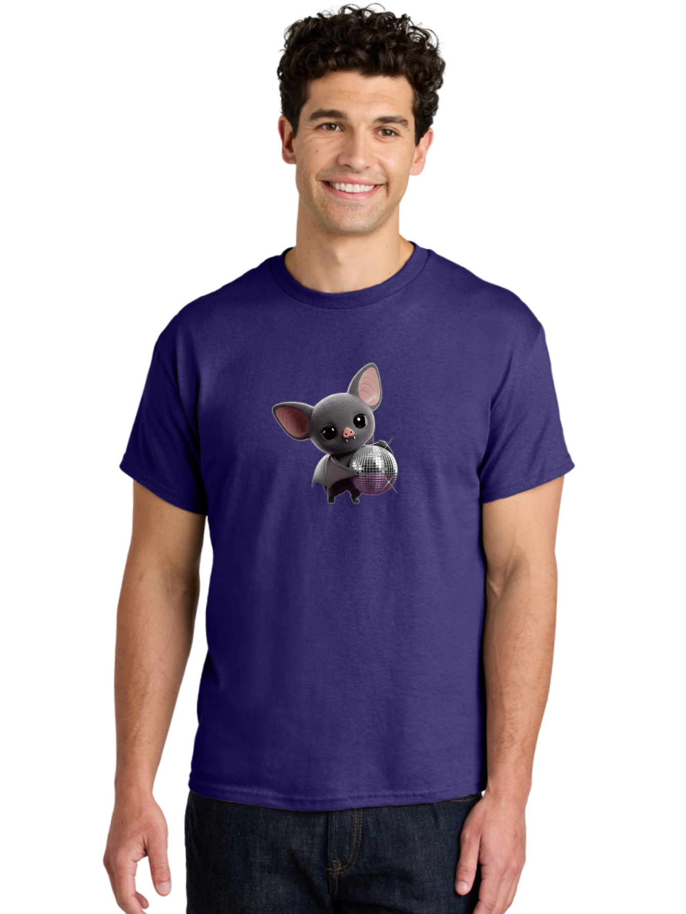 Vampire-Bat-Disco-Ball Men'S Graphic Tee, 100% Cotton, Comfortable Casual Summer Wear, Machine Washable, Vintage Camera, Old Camera, Antique Camera, Black Camera, Classic Photography, Photography Equipment, Nostalgic Device, Film Camera, Bag071 28