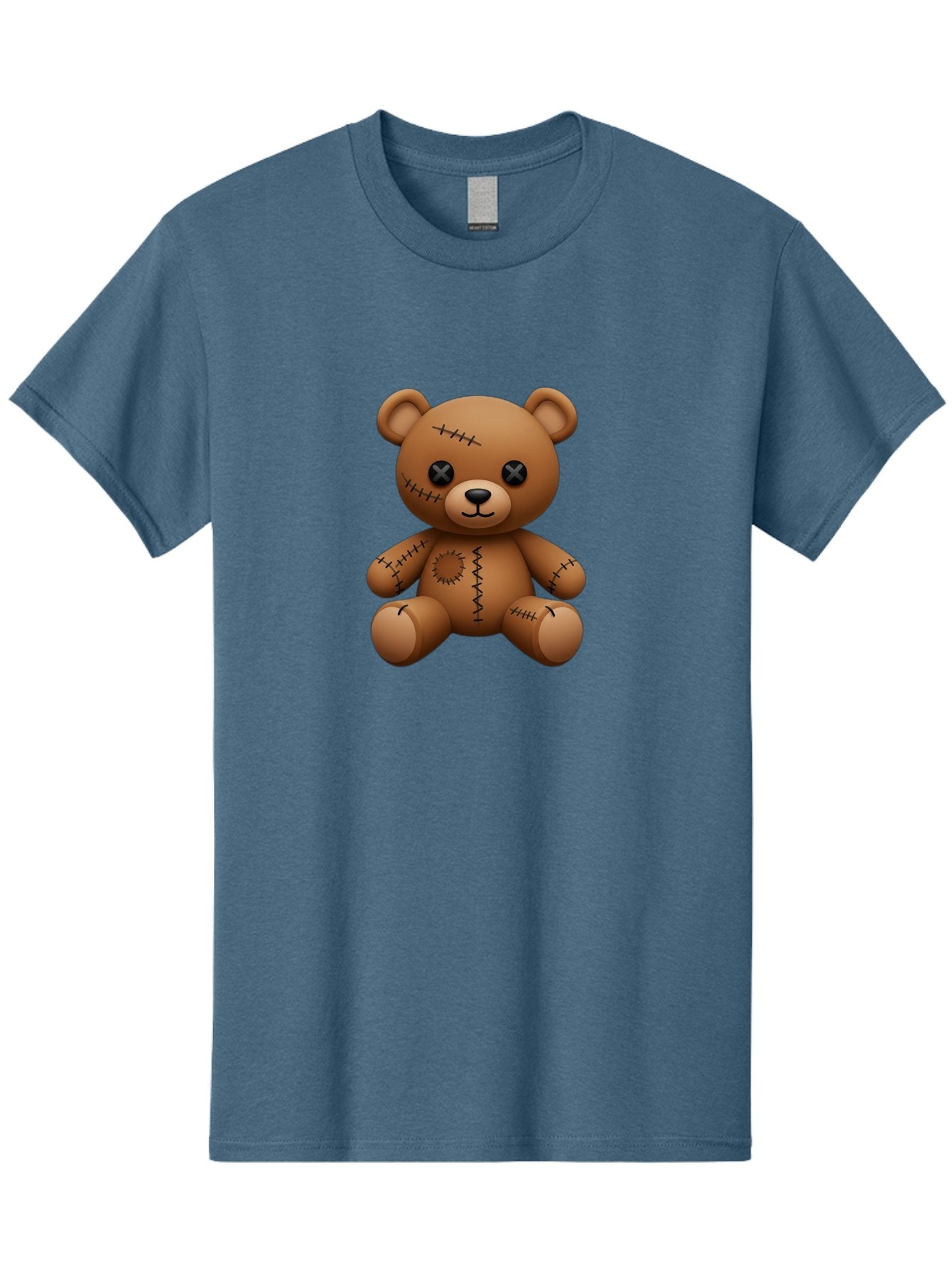Voodoo-Teddy-Bear-1 Men'S Graphic Tee, 100% Cotton, Comfortable Casual Summer Wear, Machine Washable, Vintage Camera, Old Camera, Antique Camera, Black Camera, Classic Photography, Photography Equipment, Nostalgic Device, Film Camera, Bag073 13
