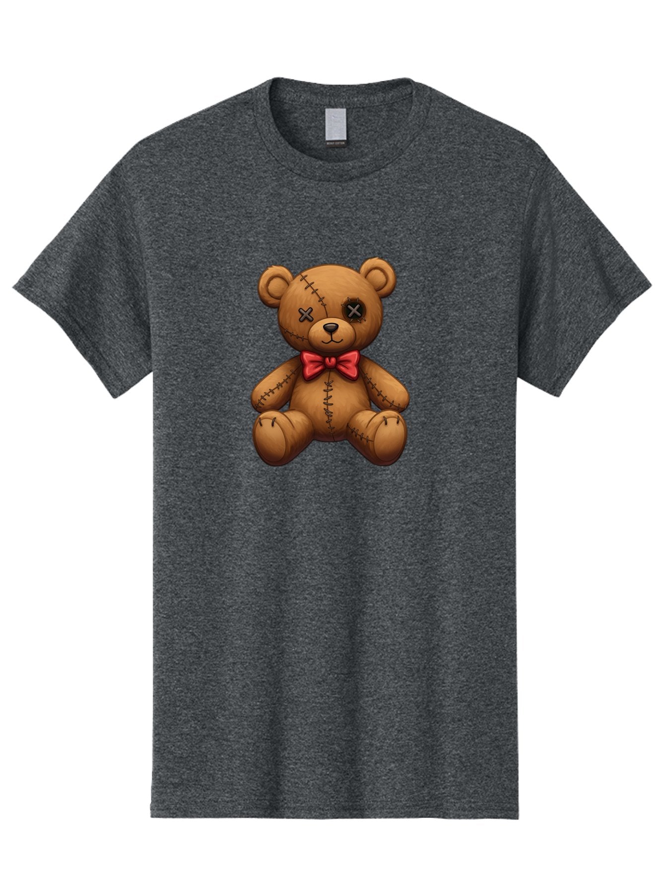Voodoo-Teddy-Bear-10 Men'S Graphic Tee, 100% Cotton, Comfortable Casual Summer Wear, Machine Washable, Vintage Camera, Old Camera, Antique Camera, Black Camera, Classic Photography, Photography Equipment, Nostalgic Device, Film Camera, Bag074 5