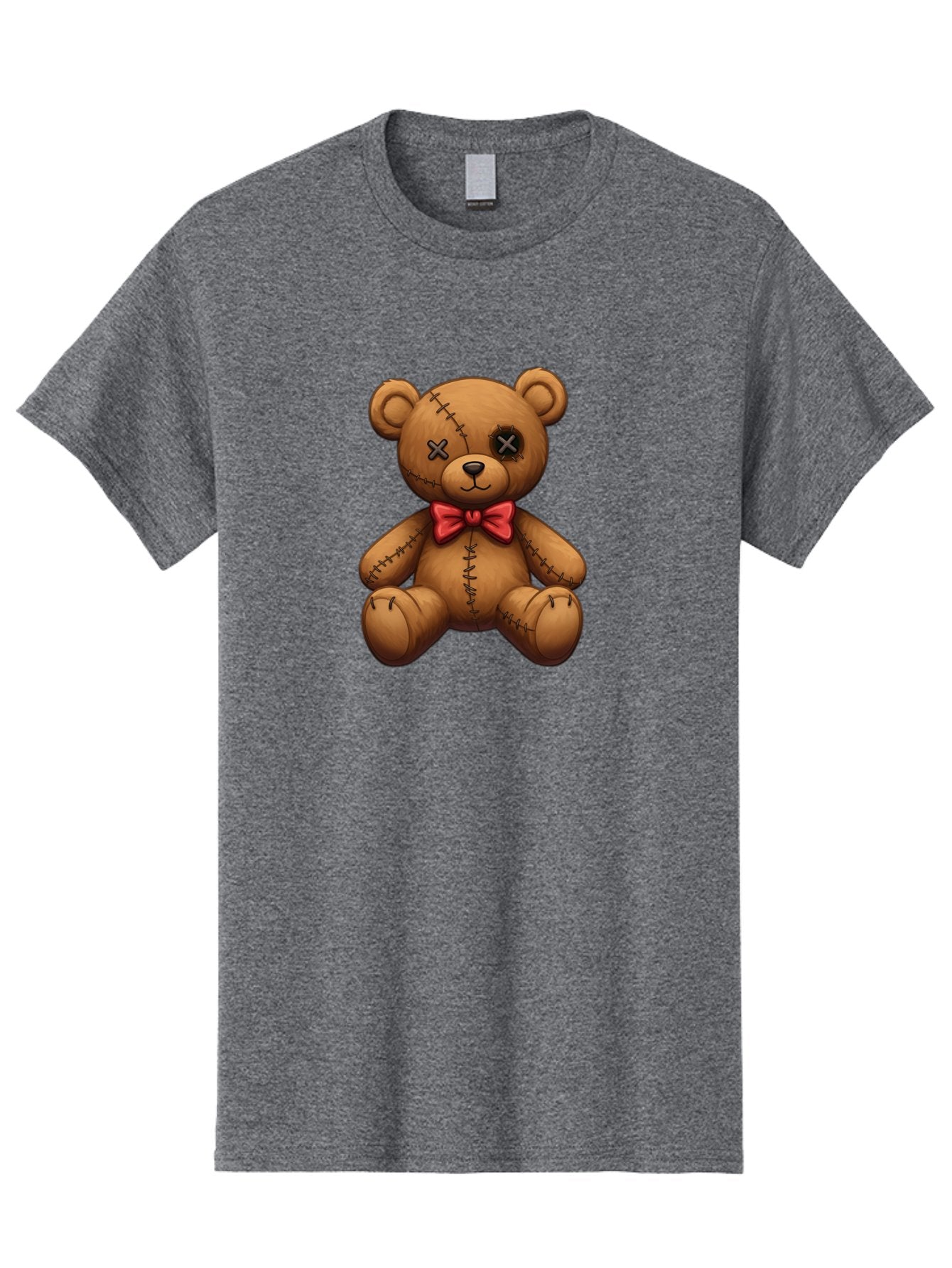 Voodoo-Teddy-Bear-10 Men'S Graphic Tee, 100% Cotton, Comfortable Casual Summer Wear, Machine Washable, Vintage Camera, Old Camera, Antique Camera, Black Camera, Classic Photography, Photography Equipment, Nostalgic Device, Film Camera, Bag074 8