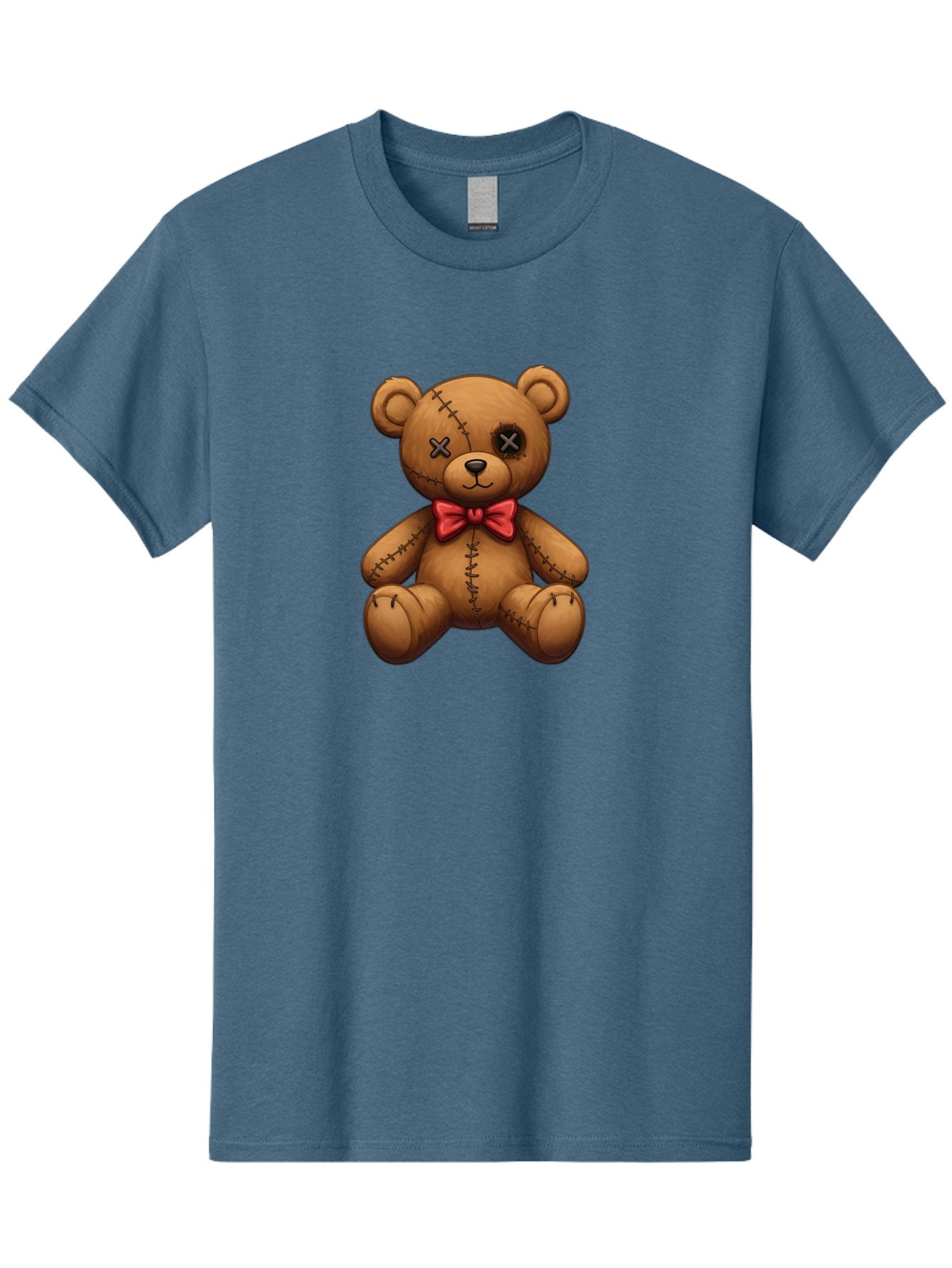 Voodoo-Teddy-Bear-10 Men'S Graphic Tee, 100% Cotton, Comfortable Casual Summer Wear, Machine Washable, Vintage Camera, Old Camera, Antique Camera, Black Camera, Classic Photography, Photography Equipment, Nostalgic Device, Film Camera, Bag074 6