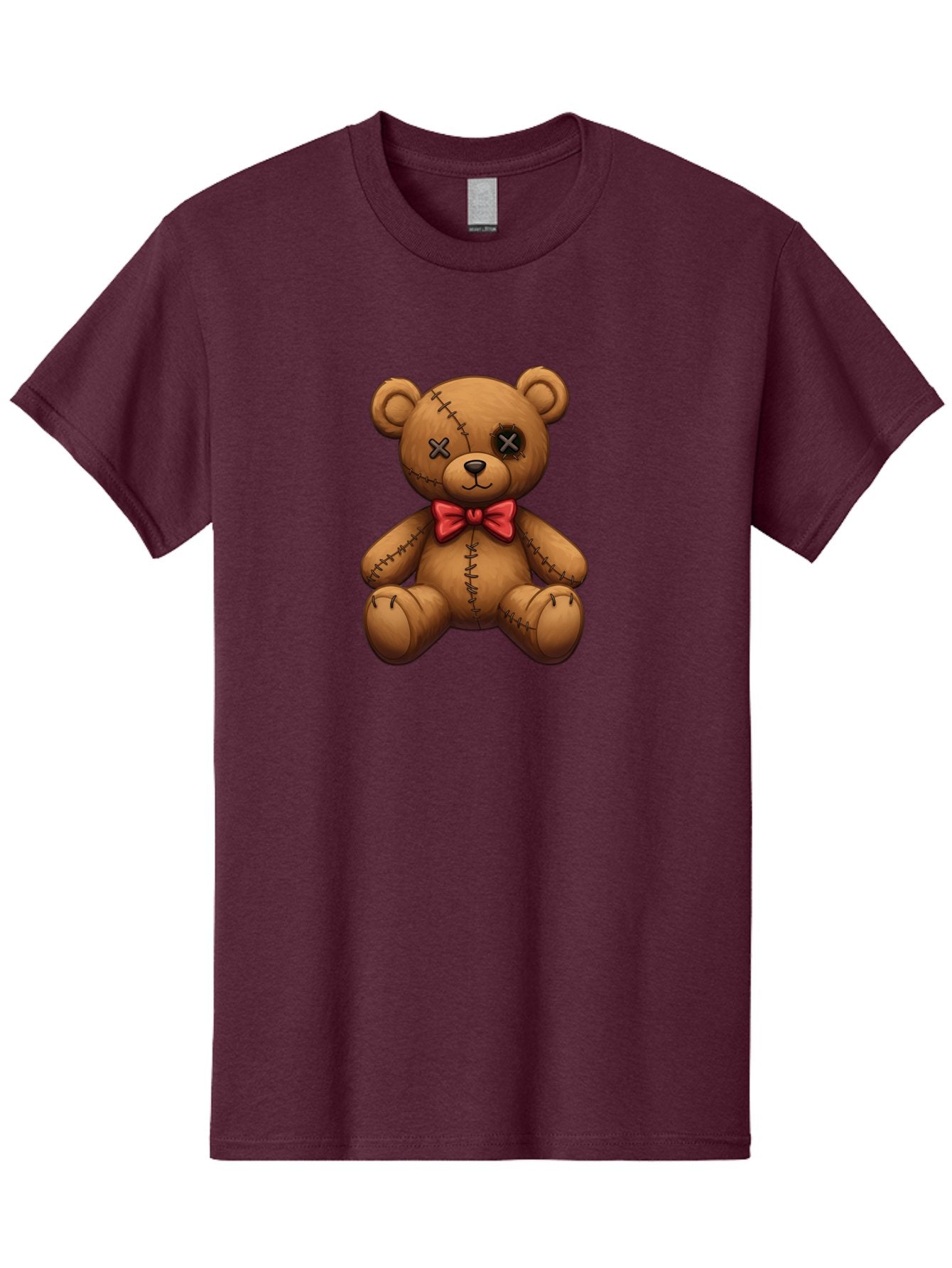 Voodoo-Teddy-Bear-10 Men'S Graphic Tee, 100% Cotton, Comfortable Casual Summer Wear, Machine Washable, Vintage Camera, Old Camera, Antique Camera, Black Camera, Classic Photography, Photography Equipment, Nostalgic Device, Film Camera, Bag074 4
