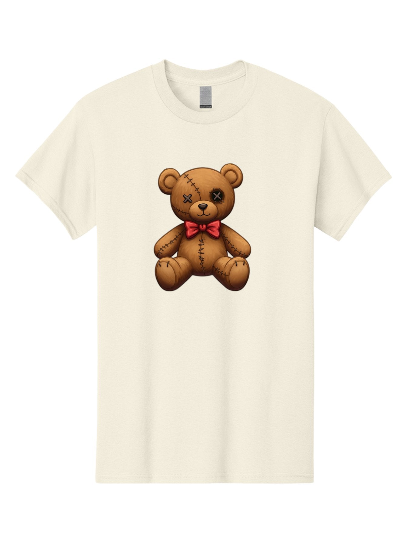 Voodoo-Teddy-Bear-10 Men'S Graphic Tee, 100% Cotton, Comfortable Casual Summer Wear, Machine Washable, Vintage Camera, Old Camera, Antique Camera, Black Camera, Classic Photography, Photography Equipment, Nostalgic Device, Film Camera, Bag074