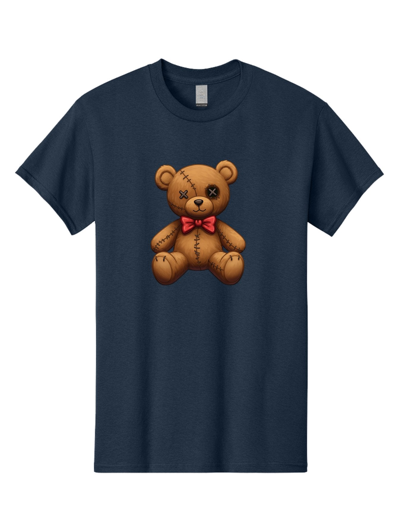 Voodoo-Teddy-Bear-10 Men'S Graphic Tee, 100% Cotton, Comfortable Casual Summer Wear, Machine Washable, Vintage Camera, Old Camera, Antique Camera, Black Camera, Classic Photography, Photography Equipment, Nostalgic Device, Film Camera, Bag074 7