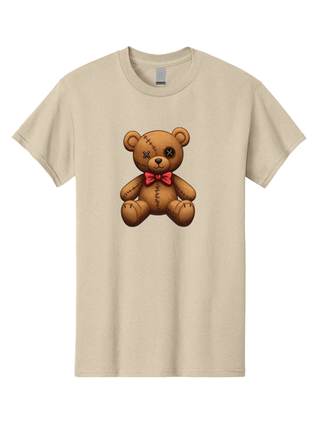 Voodoo-Teddy-Bear-10 Men'S Graphic Tee, 100% Cotton, Comfortable Casual Summer Wear, Machine Washable, Vintage Camera, Old Camera, Antique Camera, Black Camera, Classic Photography, Photography Equipment, Nostalgic Device, Film Camera, Bag074 10