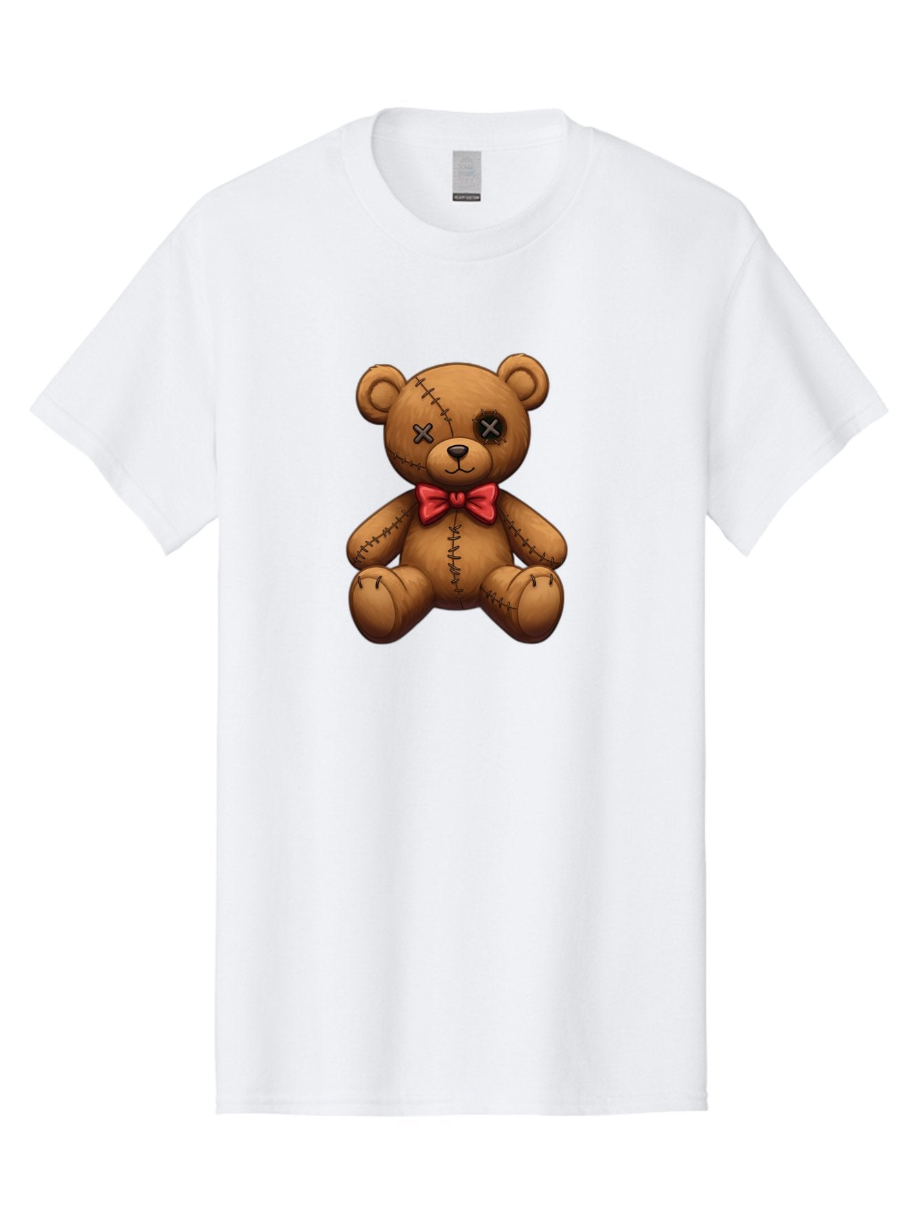 Voodoo-Teddy-Bear-10 Men'S Graphic Tee, 100% Cotton, Comfortable Casual Summer Wear, Machine Washable, Vintage Camera, Old Camera, Antique Camera, Black Camera, Classic Photography, Photography Equipment, Nostalgic Device, Film Camera, Bag074 12