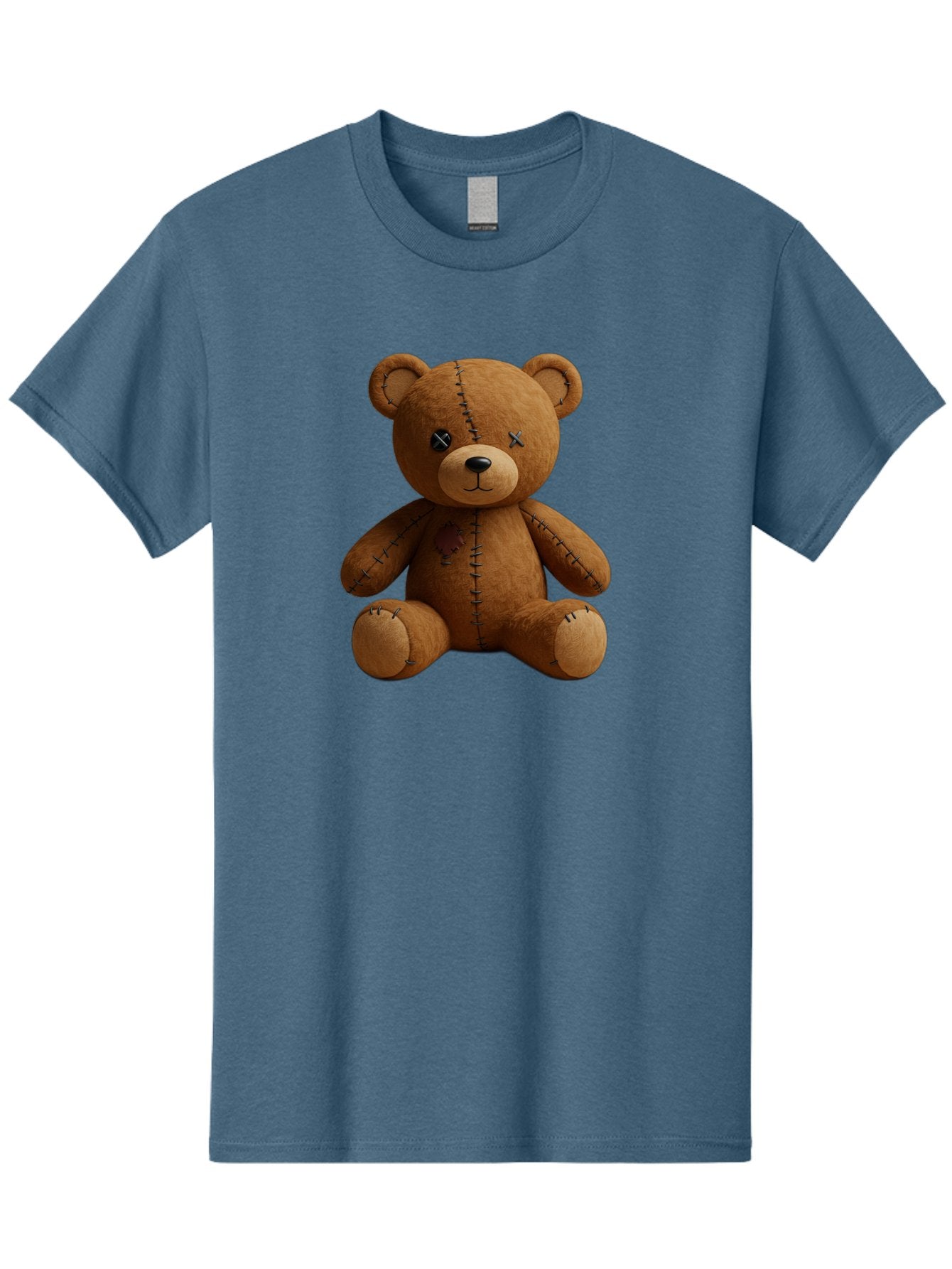 Voodoo-Teddy-Bear-11 Men'S Graphic Tee, 100% Cotton, Comfortable Casual Summer Wear, Machine Washable, Vintage Camera, Old Camera, Antique Camera, Black Camera, Classic Photography, Photography Equipment, Nostalgic Device, Film Camera, Bag075 12