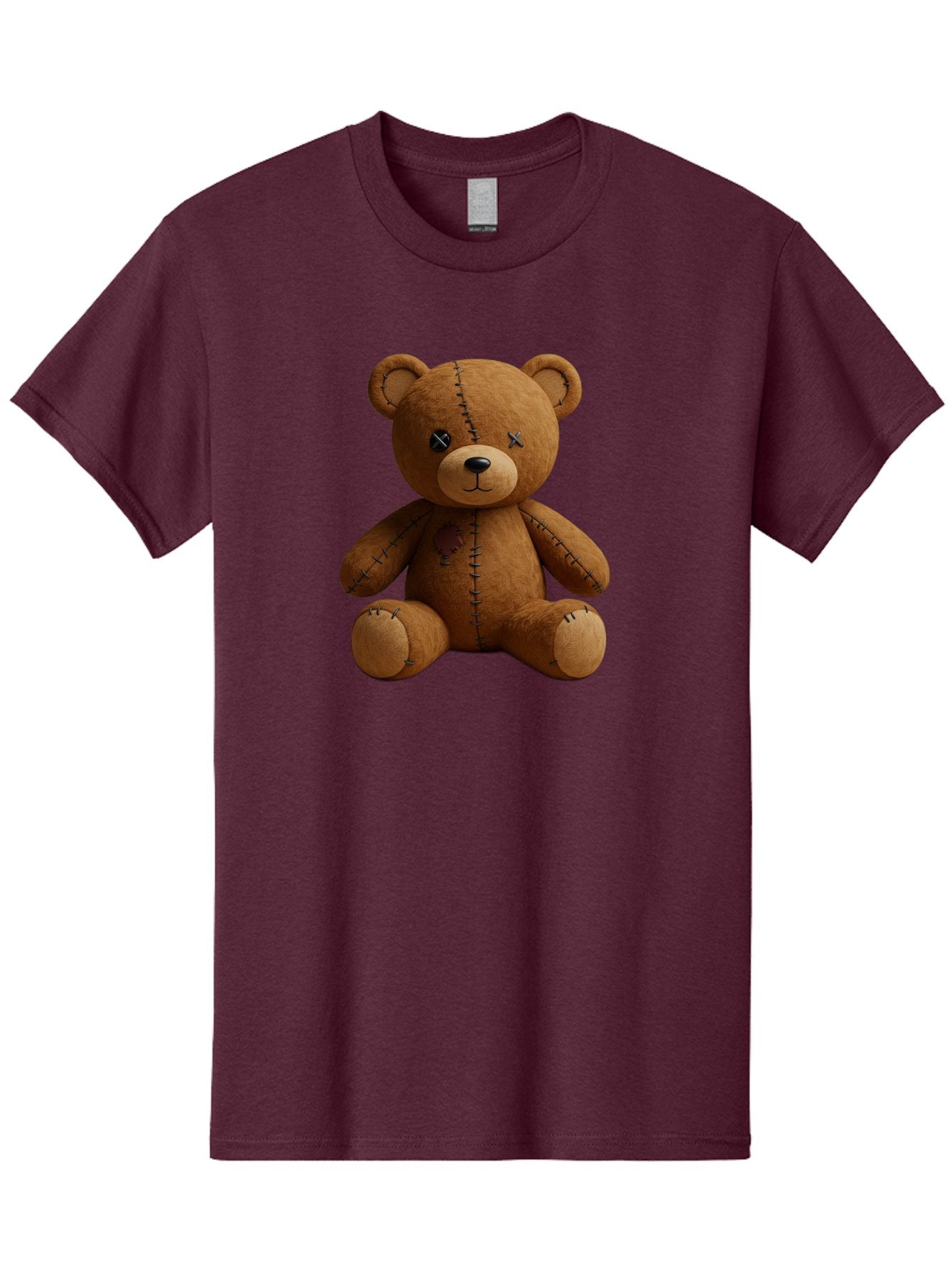 Voodoo-Teddy-Bear-11 Men'S Graphic Tee, 100% Cotton, Comfortable Casual Summer Wear, Machine Washable, Vintage Camera, Old Camera, Antique Camera, Black Camera, Classic Photography, Photography Equipment, Nostalgic Device, Film Camera, Bag075 8