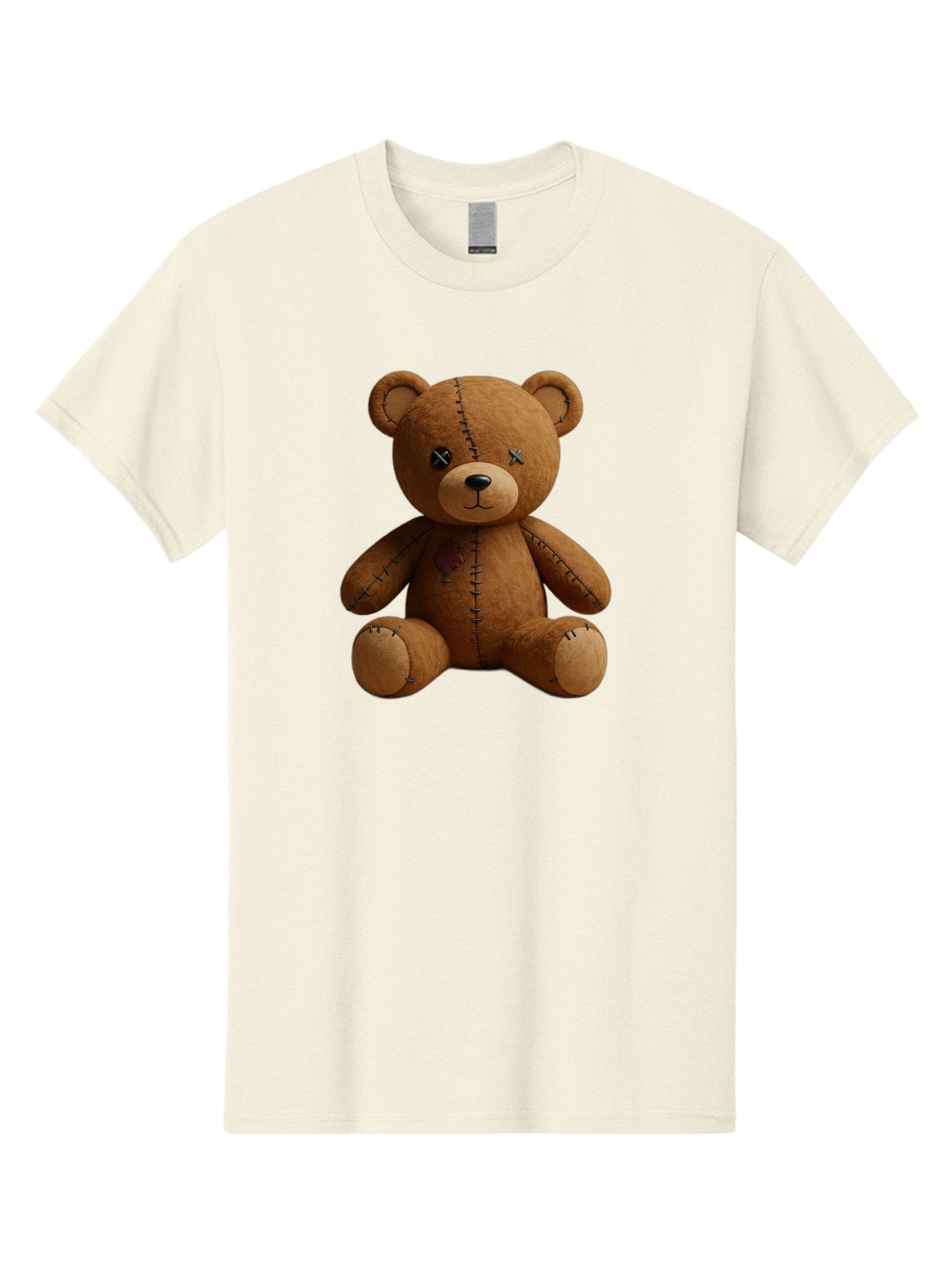 Voodoo-Teddy-Bear-11 Men'S Graphic Tee, 100% Cotton, Comfortable Casual Summer Wear, Machine Washable, Vintage Camera, Old Camera, Antique Camera, Black Camera, Classic Photography, Photography Equipment, Nostalgic Device, Film Camera, Bag075 3