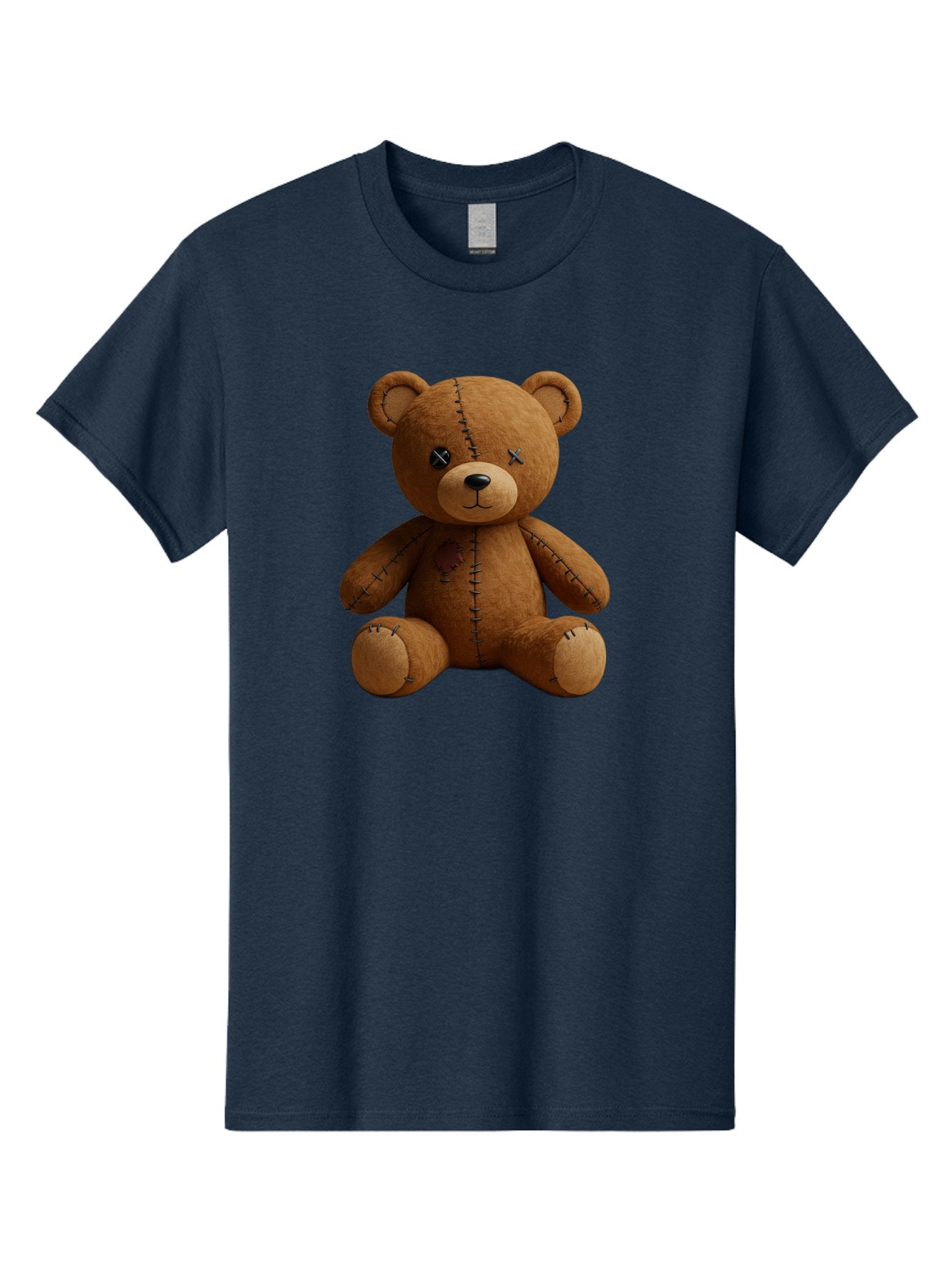 Voodoo-Teddy-Bear-11 Men'S Graphic Tee, 100% Cotton, Comfortable Casual Summer Wear, Machine Washable, Vintage Camera, Old Camera, Antique Camera, Black Camera, Classic Photography, Photography Equipment, Nostalgic Device, Film Camera, Bag075 11
