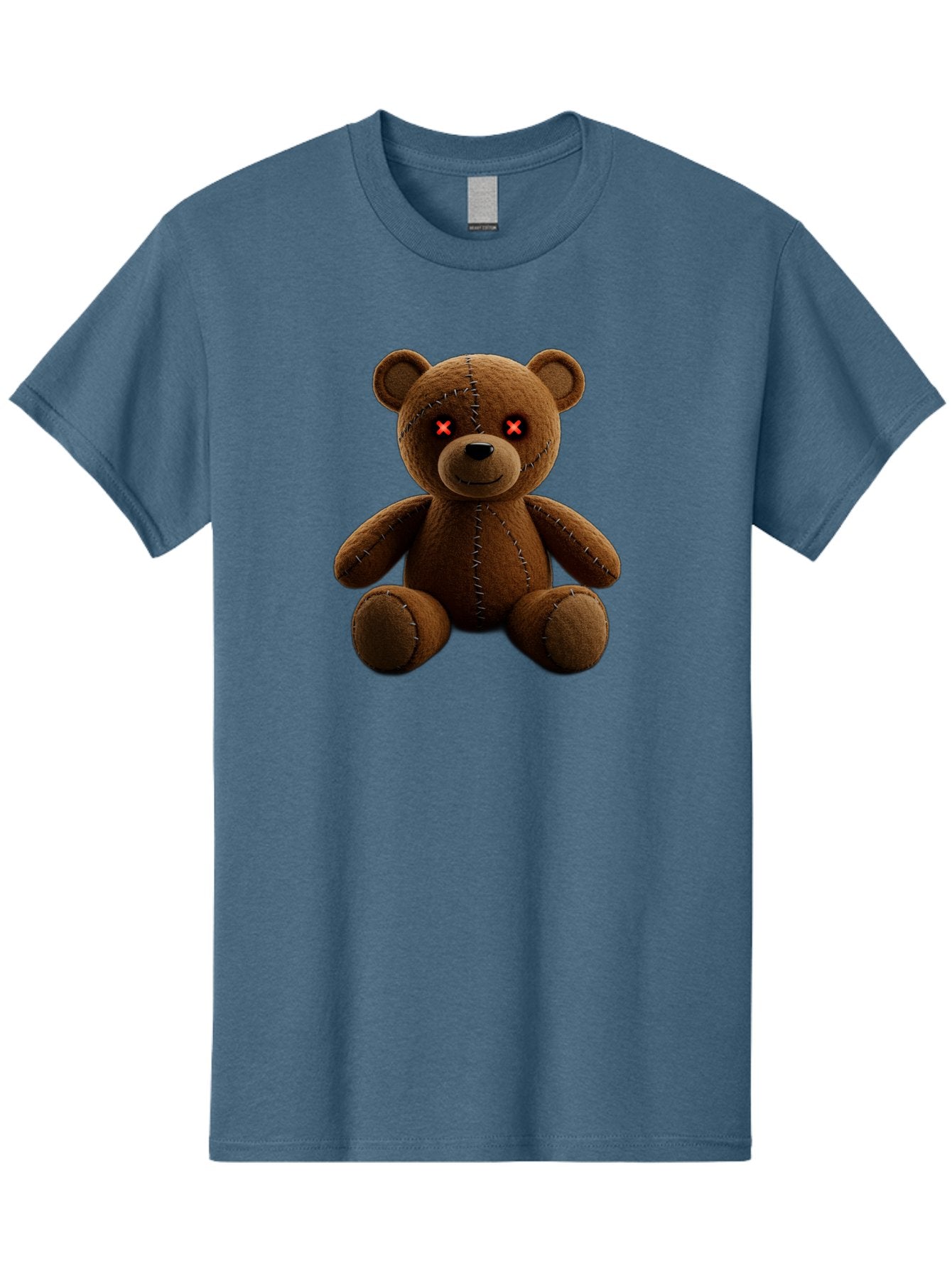Voodoo-Teddy-Bear-12 Men'S Graphic Tee, 100% Cotton, Comfortable Casual Summer Wear, Machine Washable, Vintage Camera, Old Camera, Antique Camera, Black Camera, Classic Photography, Photography Equipment, Nostalgic Device, Film Camera, Bag076 3