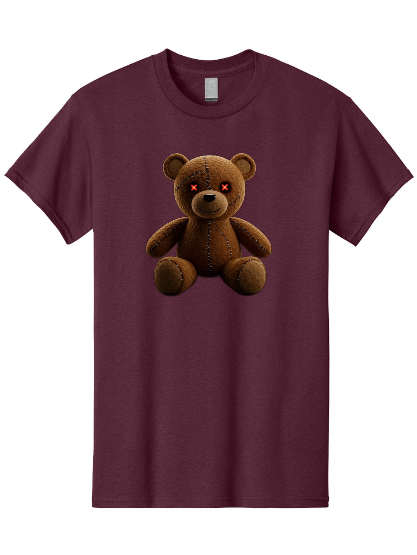 Voodoo-Teddy-Bear-12 Men'S Graphic Tee, 100% Cotton, Comfortable Casual Summer Wear, Machine Washable, Vintage Camera, Old Camera, Antique Camera, Black Camera, Classic Photography, Photography Equipment, Nostalgic Device, Film Camera, Bag076 5