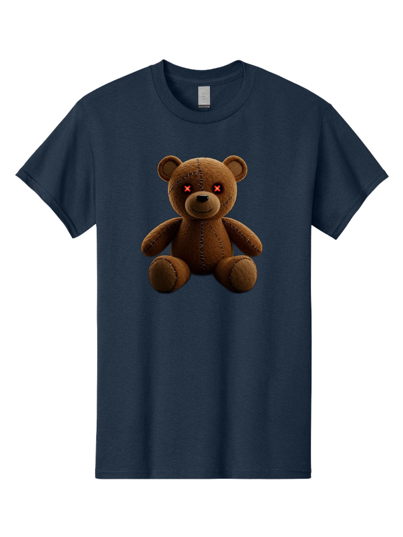 Voodoo-Teddy-Bear-12 Men'S Graphic Tee, 100% Cotton, Comfortable Casual Summer Wear, Machine Washable, Vintage Camera, Old Camera, Antique Camera, Black Camera, Classic Photography, Photography Equipment, Nostalgic Device, Film Camera, Bag076 15