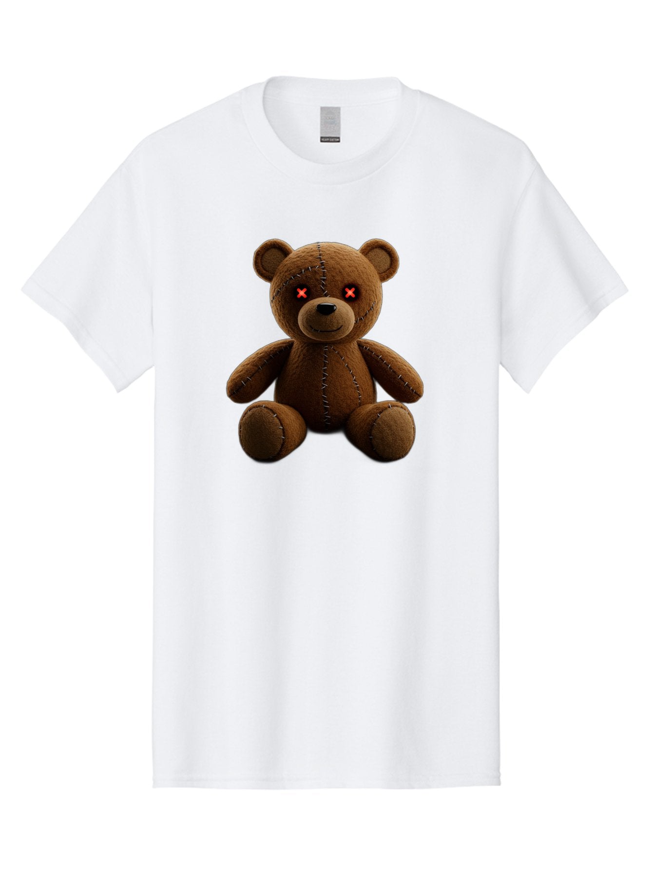Voodoo-Teddy-Bear-12 Men'S Graphic Tee, 100% Cotton, Comfortable Casual Summer Wear, Machine Washable, Vintage Camera, Old Camera, Antique Camera, Black Camera, Classic Photography, Photography Equipment, Nostalgic Device, Film Camera, Bag076 6